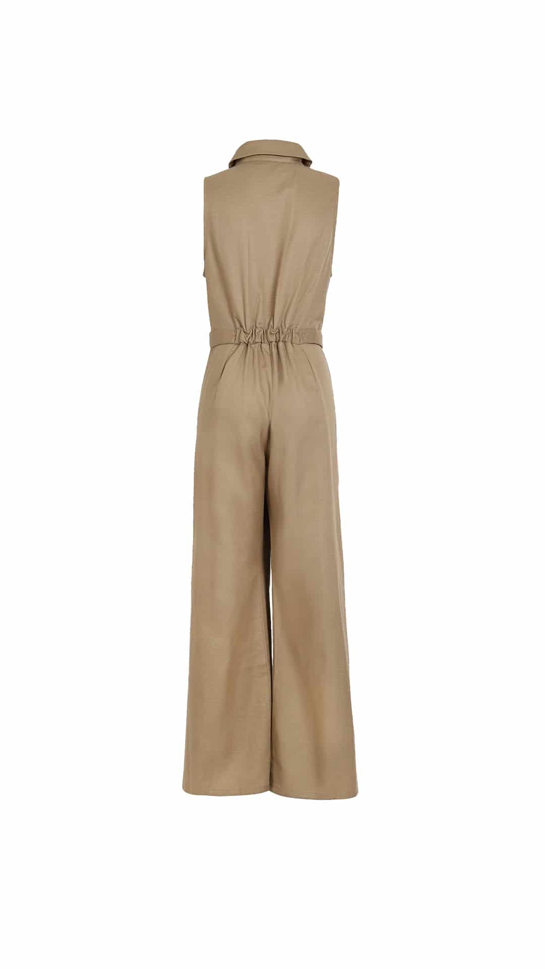 Jumpsuit Dune de tencel/algodón | Camel - miniatura 7