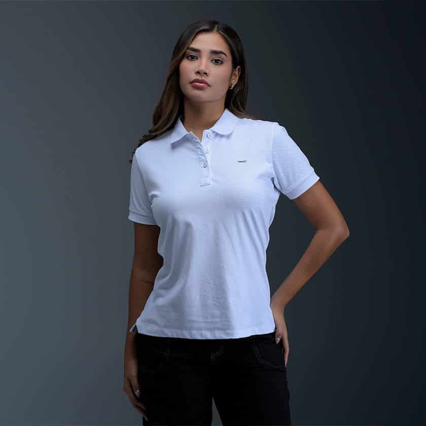 Polo Blanco Mujer - miniatura 1