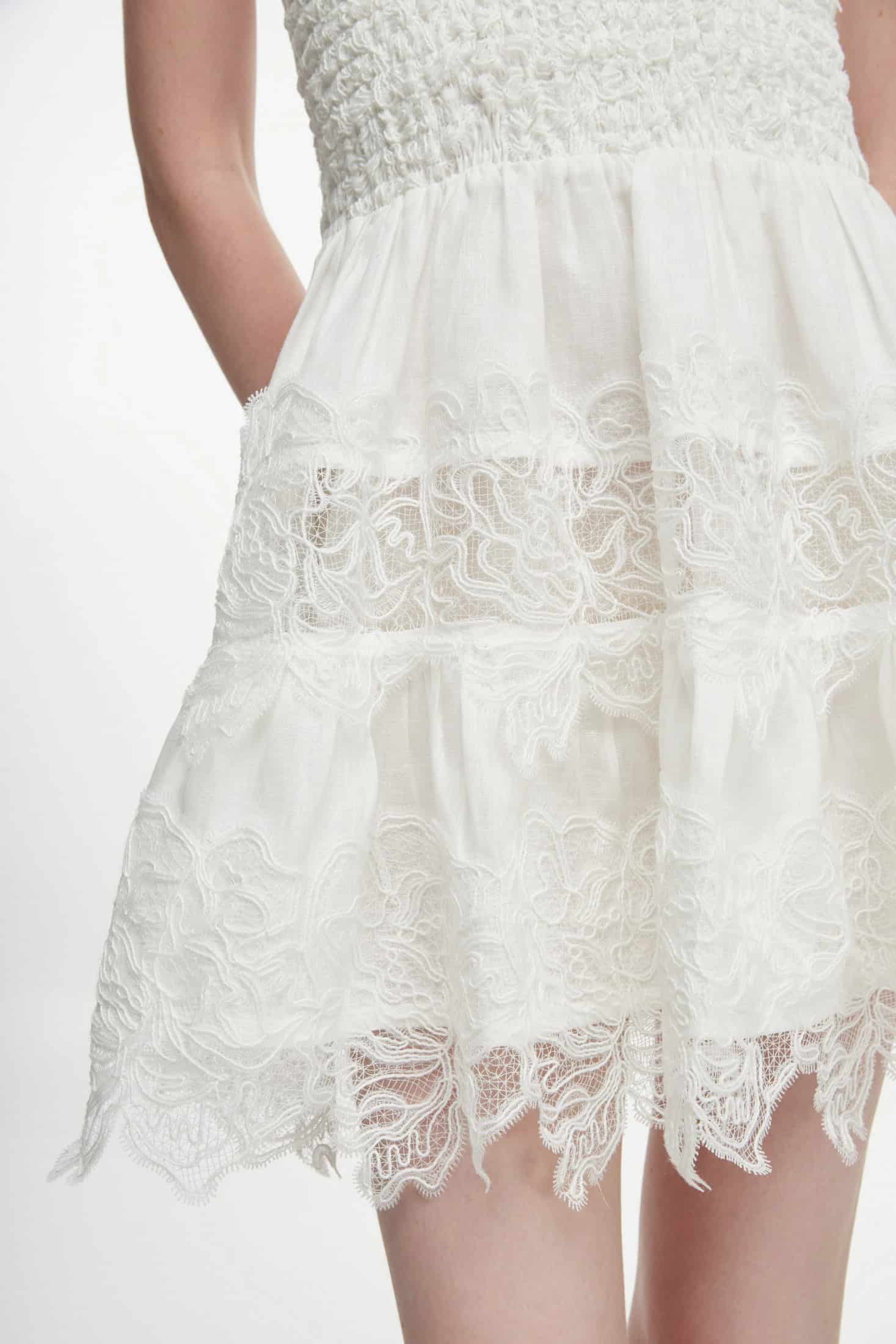 BRISA MINI DRESS WHITE - miniatura 4