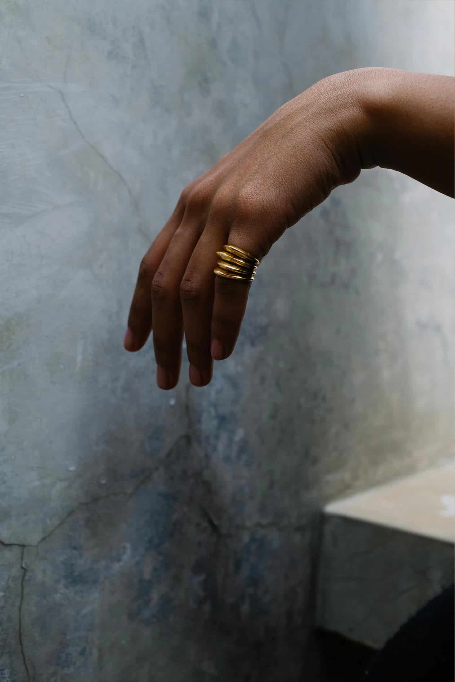 Vayu Ear Cuff – Ring Gold - miniatura 2