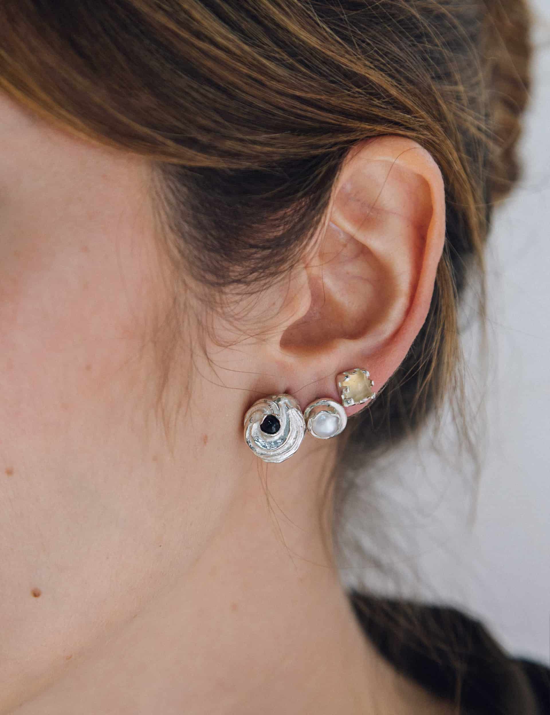 LITTLE SNAIL EARRINGS - miniatura 1