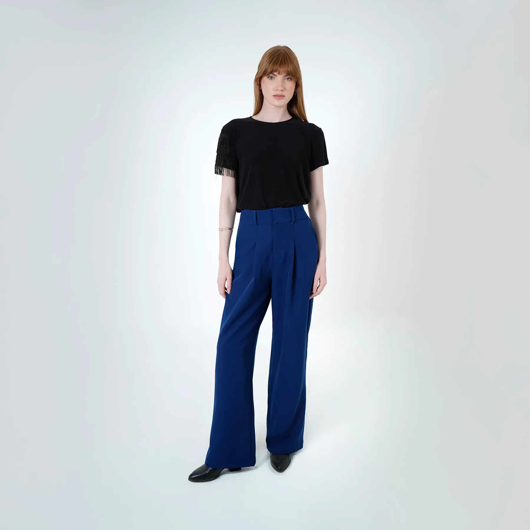 Pantalon Tiro Alto Bota Recta - miniatura 11