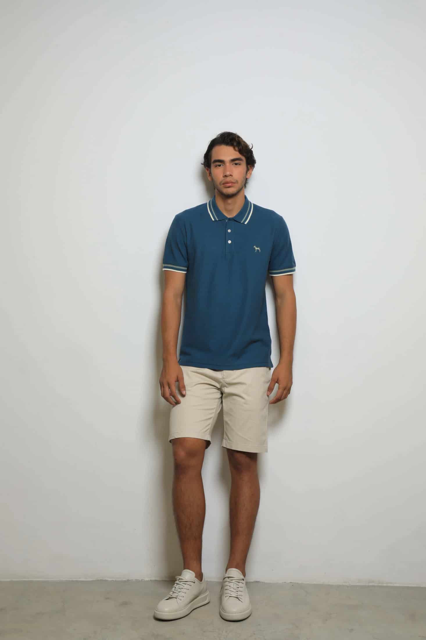 Polo Básica Azul Lavanda - miniatura 1