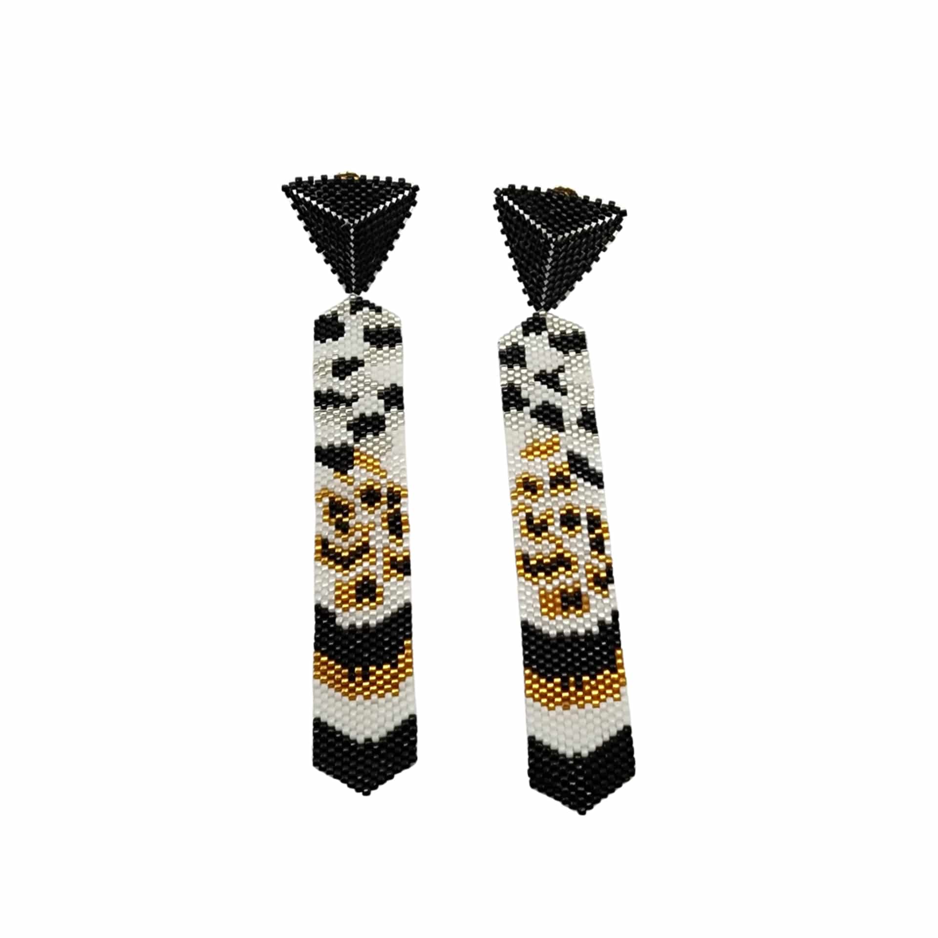 Miyuki Tie Earrings - miniatura 1