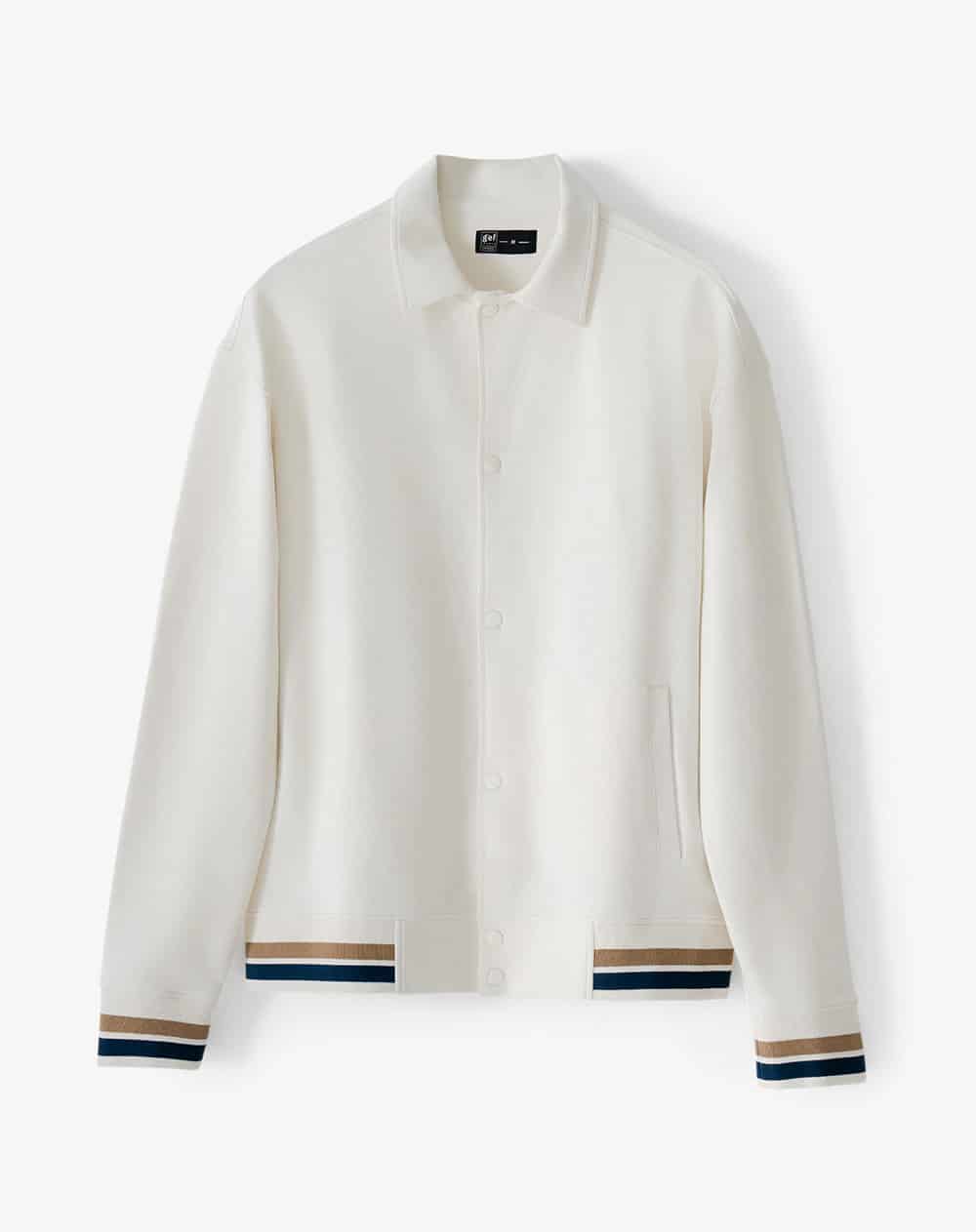 Chaqueta regular vainilla hombre - miniatura 7