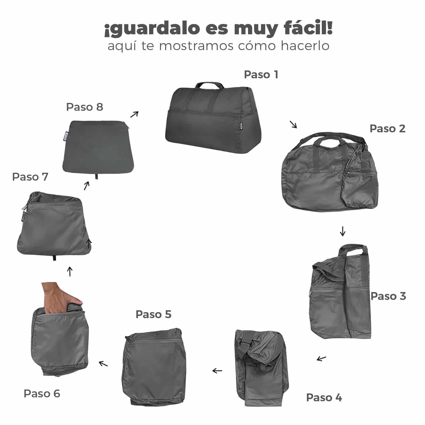 Maleta XL ULTRA Plegable Estampado Jazmin Citybags Multicolor - miniatura 7