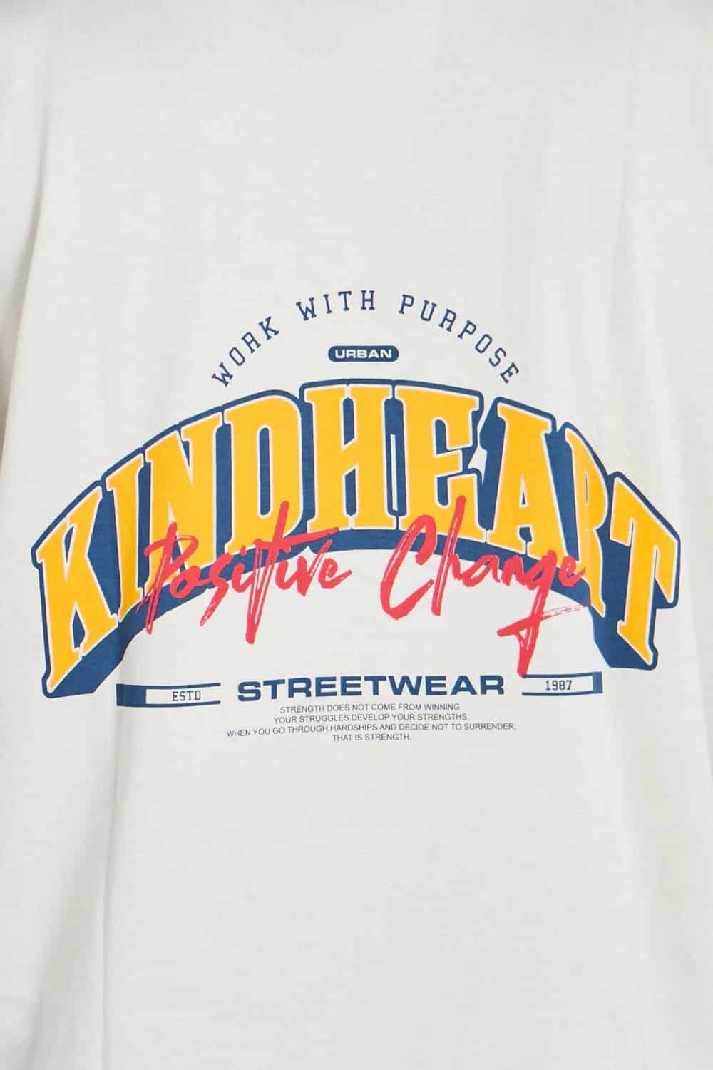 Camiseta oversize estampada KINDHEART ARENA| DROP 03 | - miniatura 3