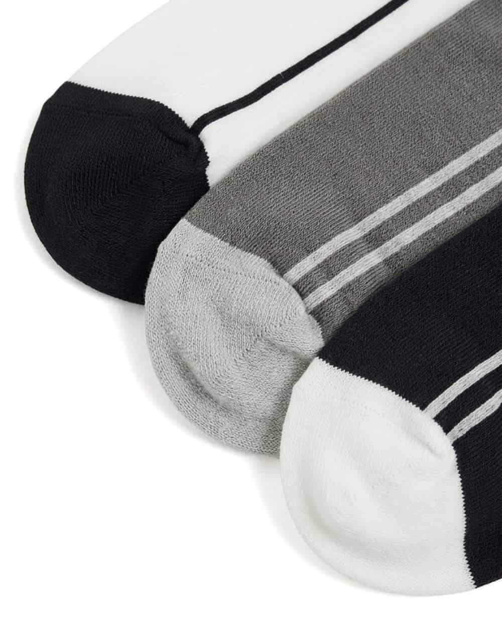 3 pares de medias cortas surtido hombre - miniatura 3