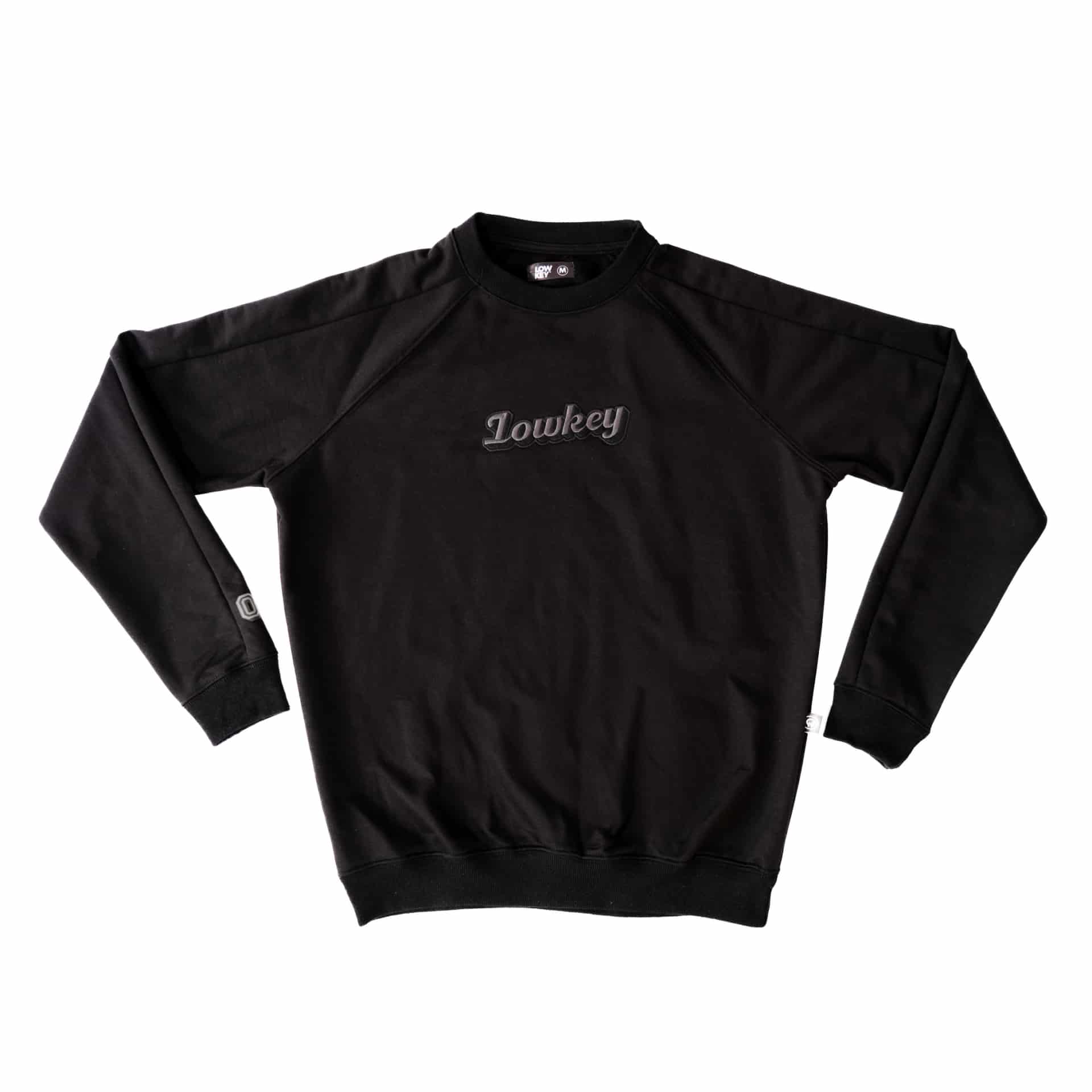 CREWNECK NEGRO - PLAIN SOCIETY - miniatura 1