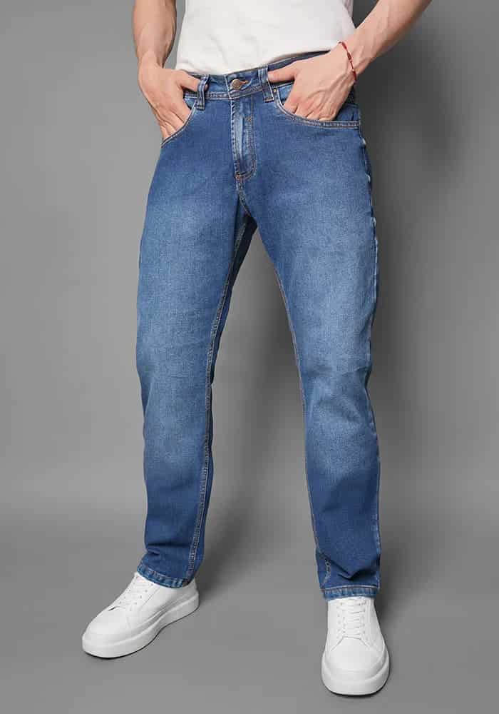 Jean Thunder para Hombre color Azul Medio - miniatura 1