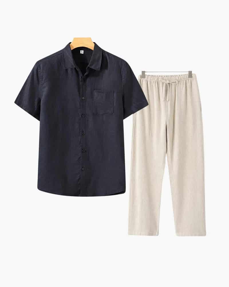 Old Money Linen Combo (Shortsleeve) - miniatura 7