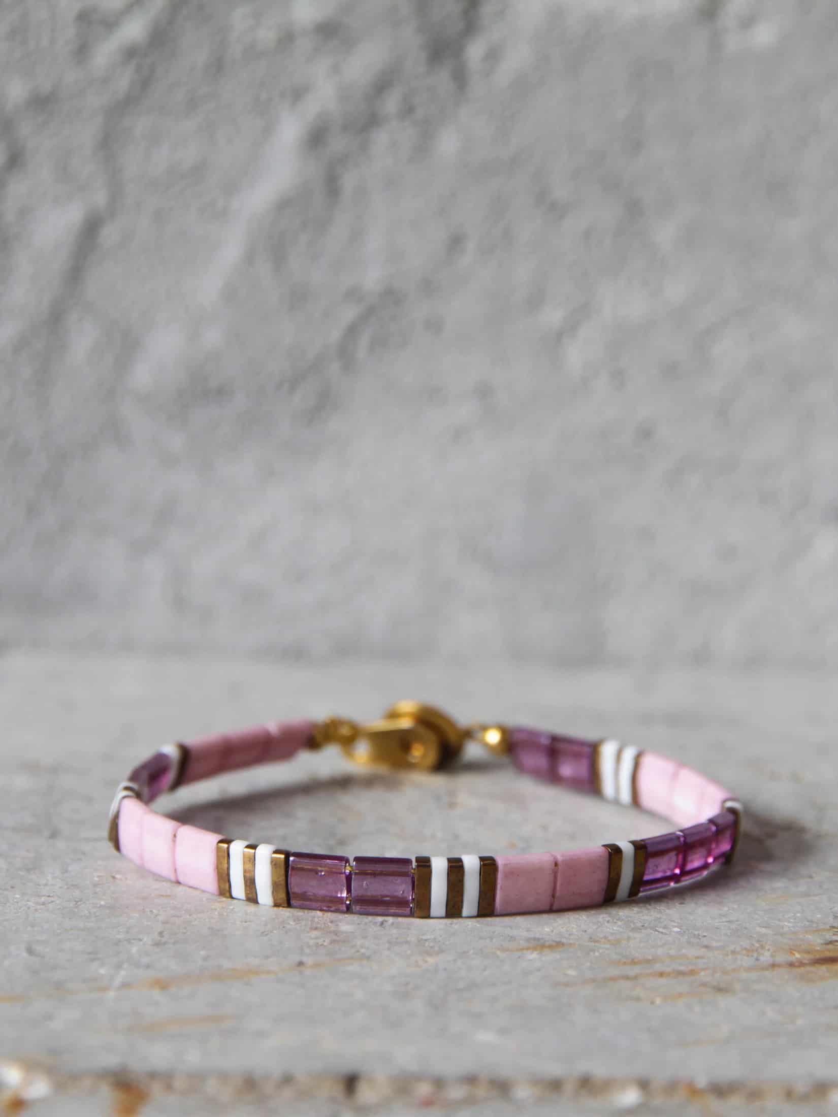 Brazalete Miyuki Tila Estornino 5mm - miniatura 2