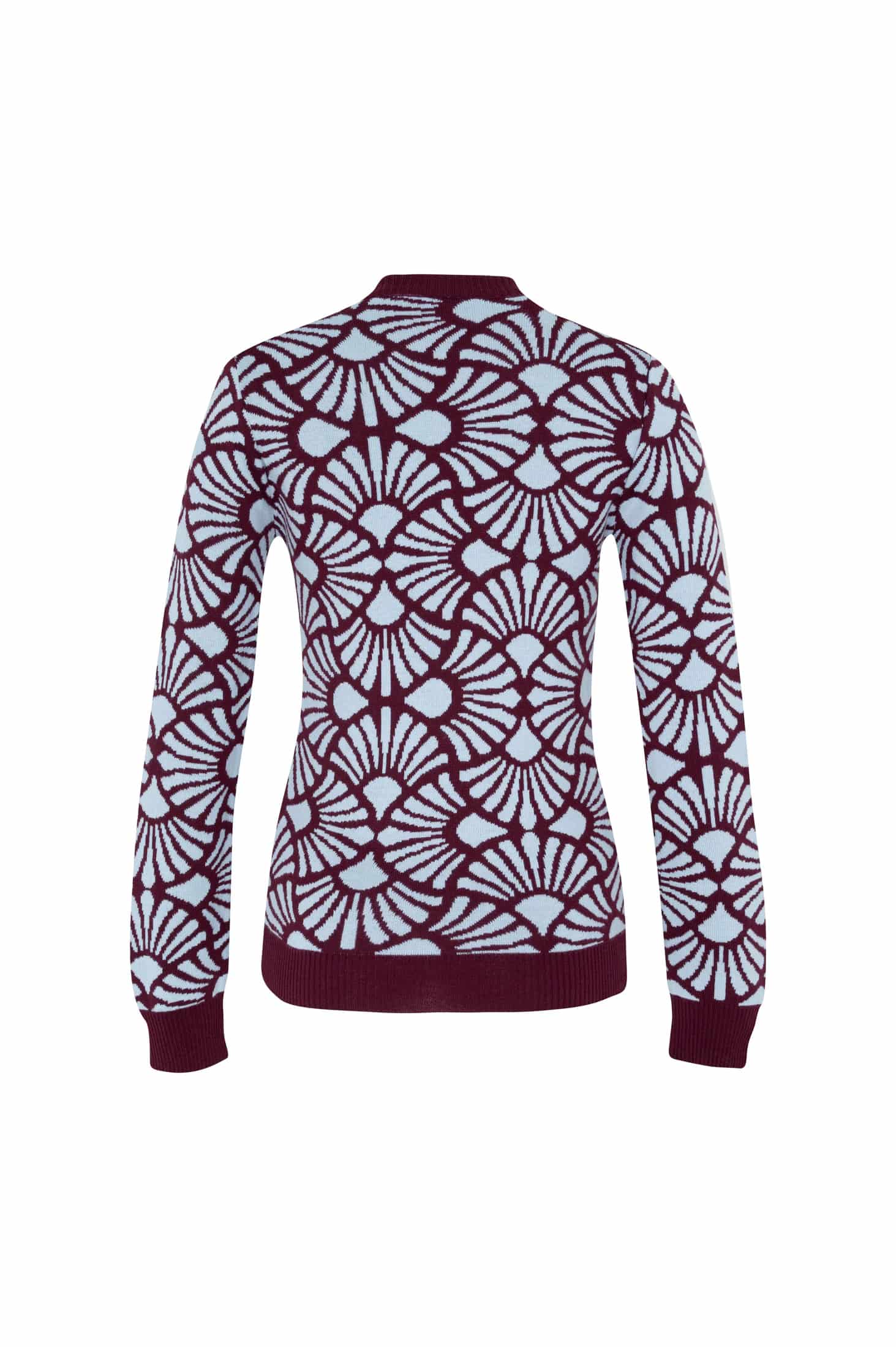 Saco Venus Vinotinto-Azul Celeste - miniatura 5