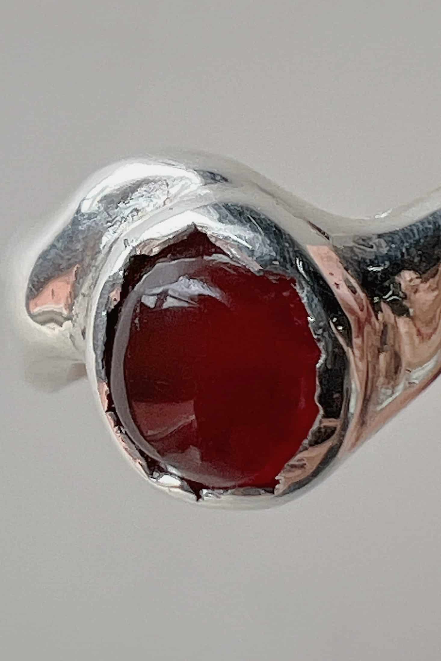 Anillo Eira Cornalina - miniatura 4