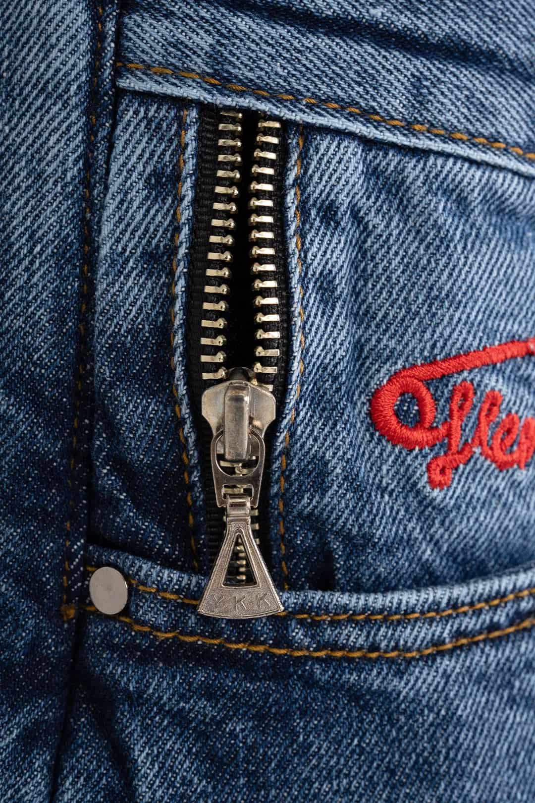 VENENO JEAN TRIPLE WAISTBAND BLUE - miniatura 10