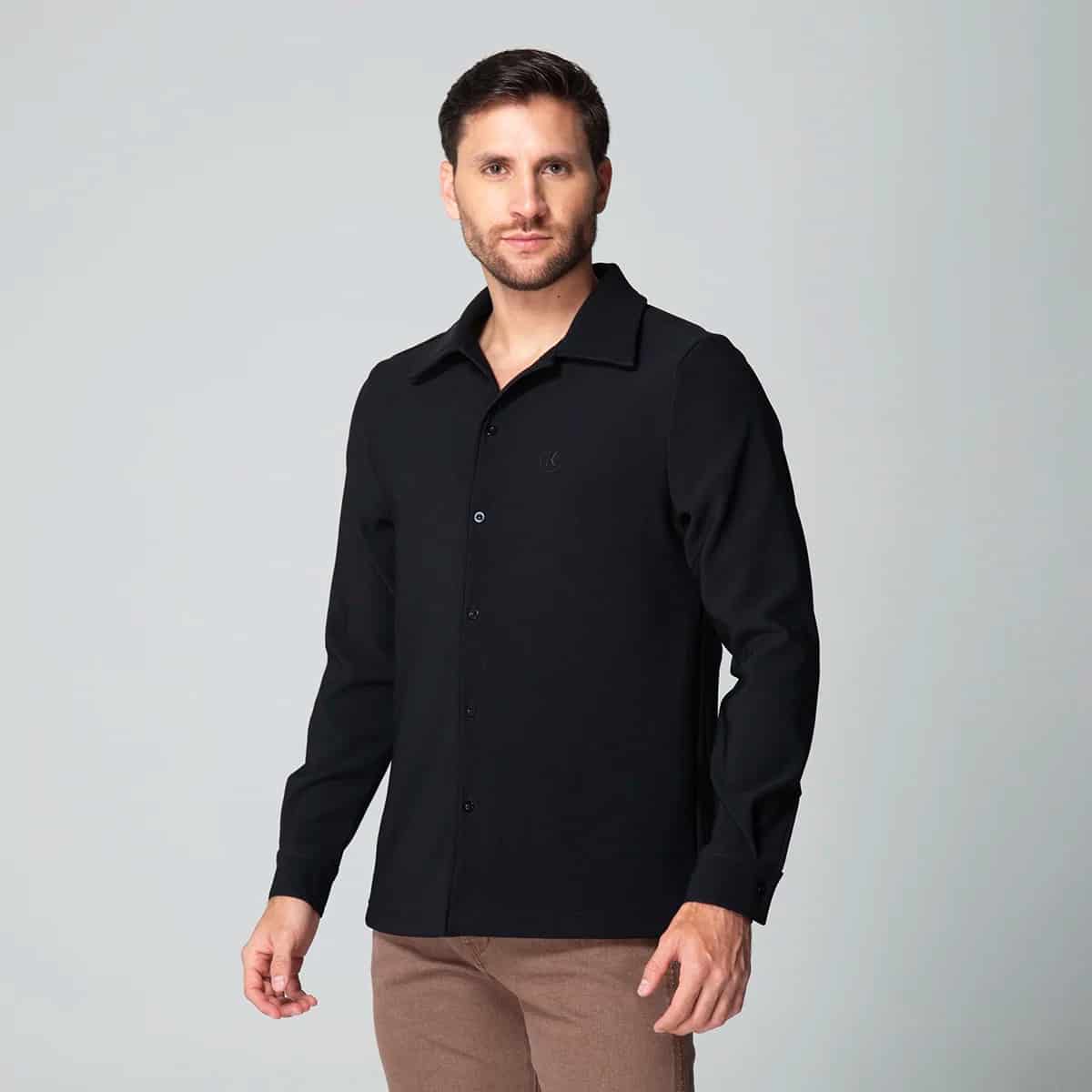 Camisa Slim Casual Kenblack - miniatura 1