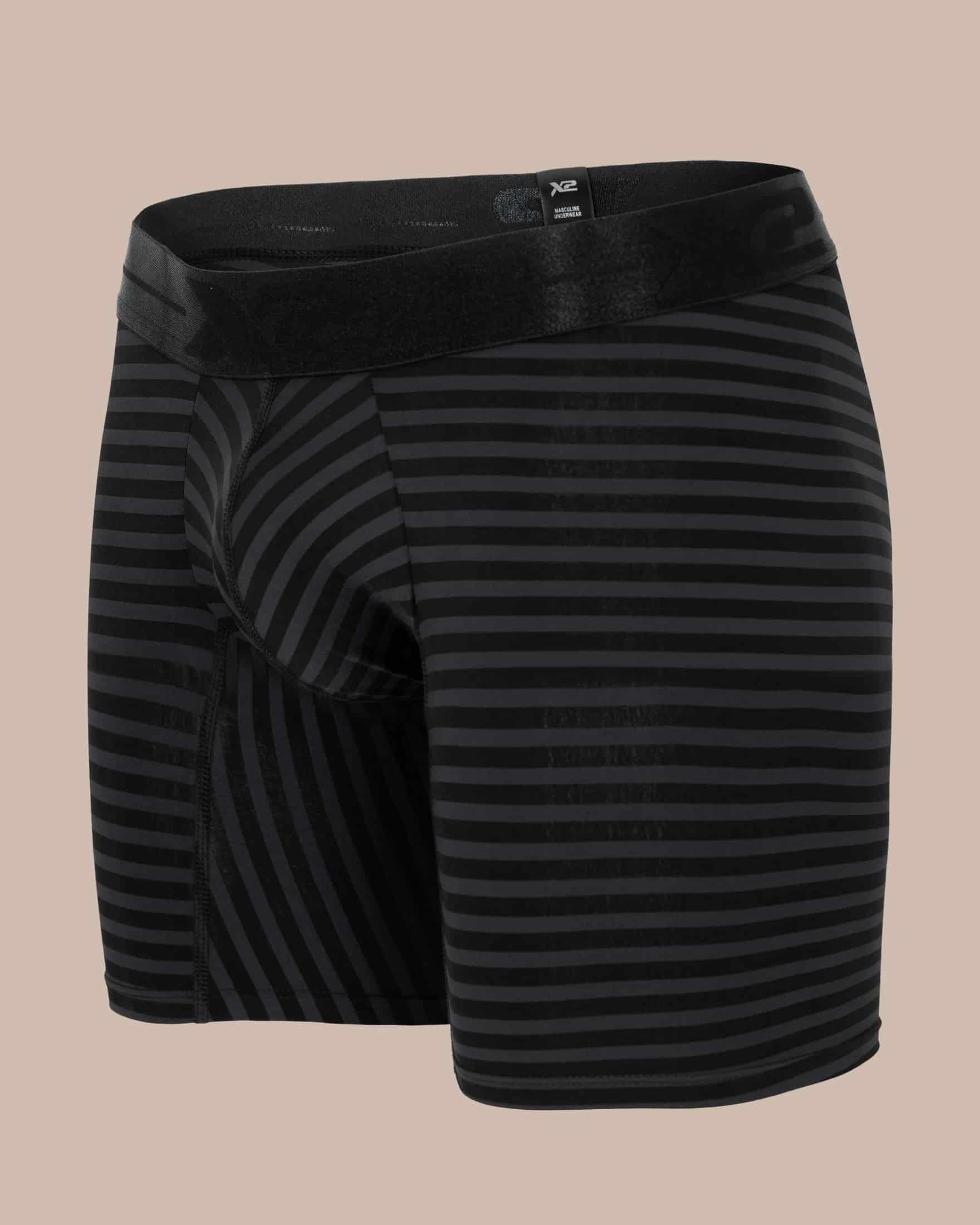 Bóxer Medio Fratello Nylon Negro X2 - miniatura 2