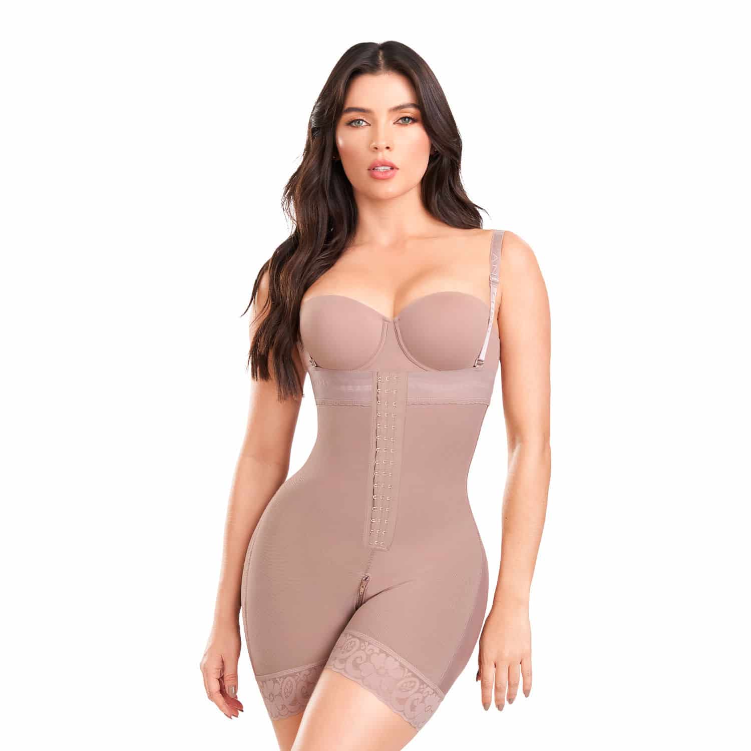 Faja Colombiana Strapless BrocheTipo Short Power Secret Mujer - miniatura 1