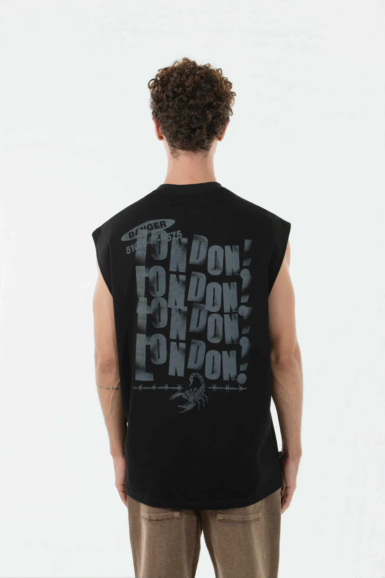 CAMISETA MANGA SISA COLOR NEGRO - miniatura 4