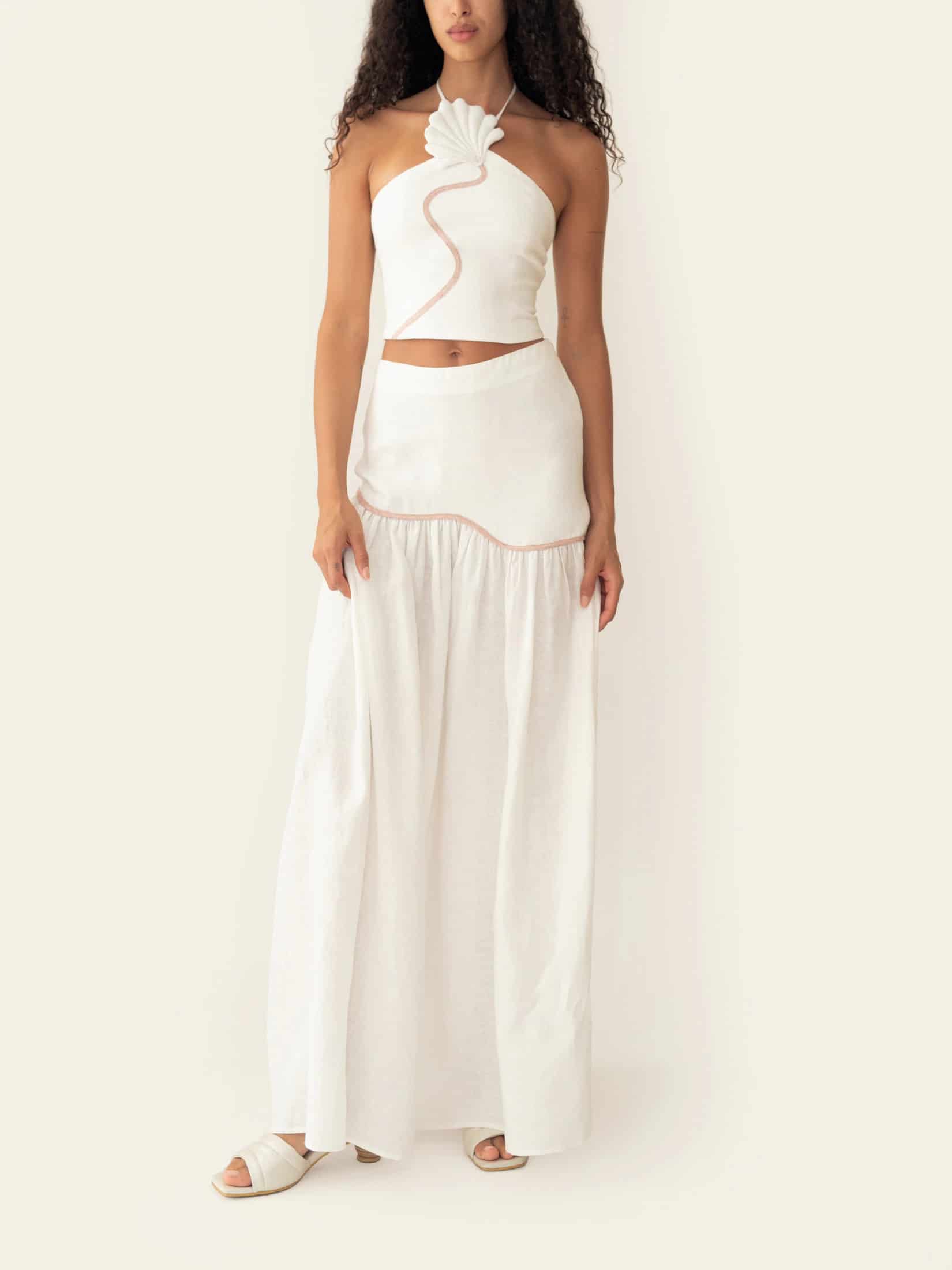 LEIA TOP IVORY - miniatura 2