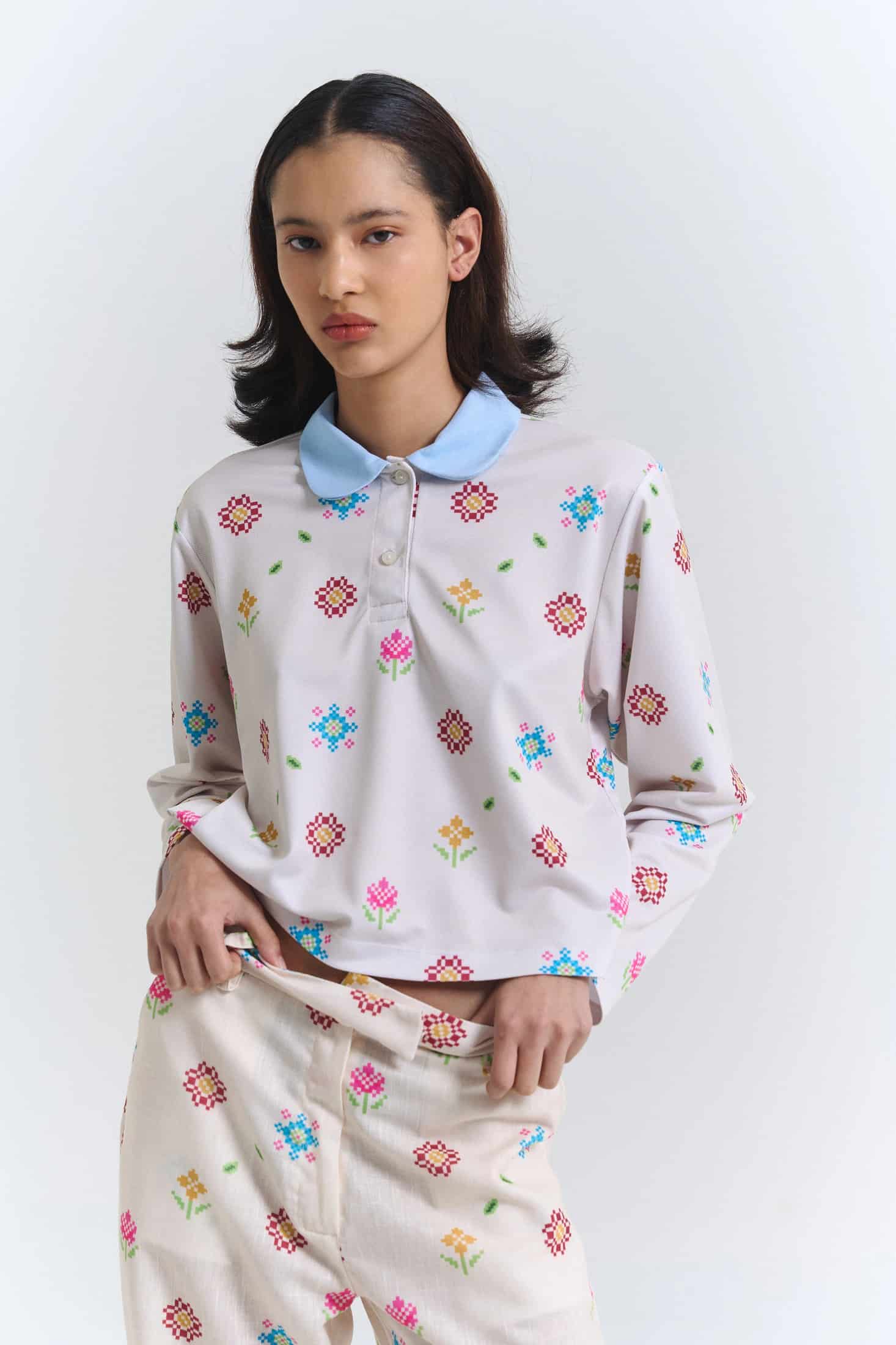 GLITCH MAXI POLO - miniatura 1