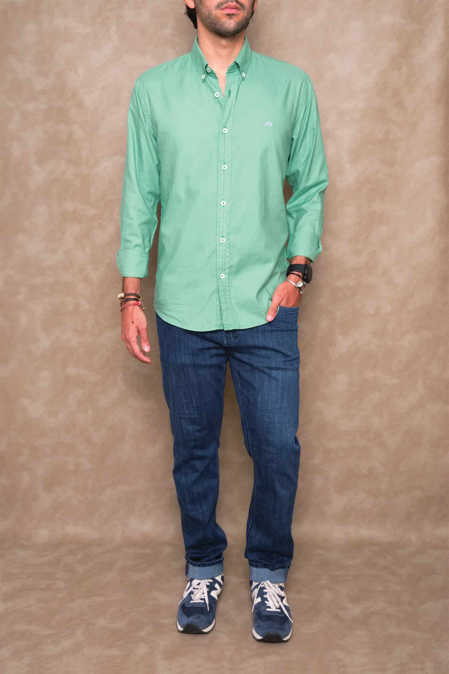 CAMISA OXFORD BASIL - miniatura 1