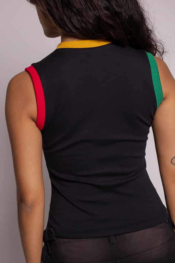 Tank Top Motion Sellos-Negro - miniatura 7