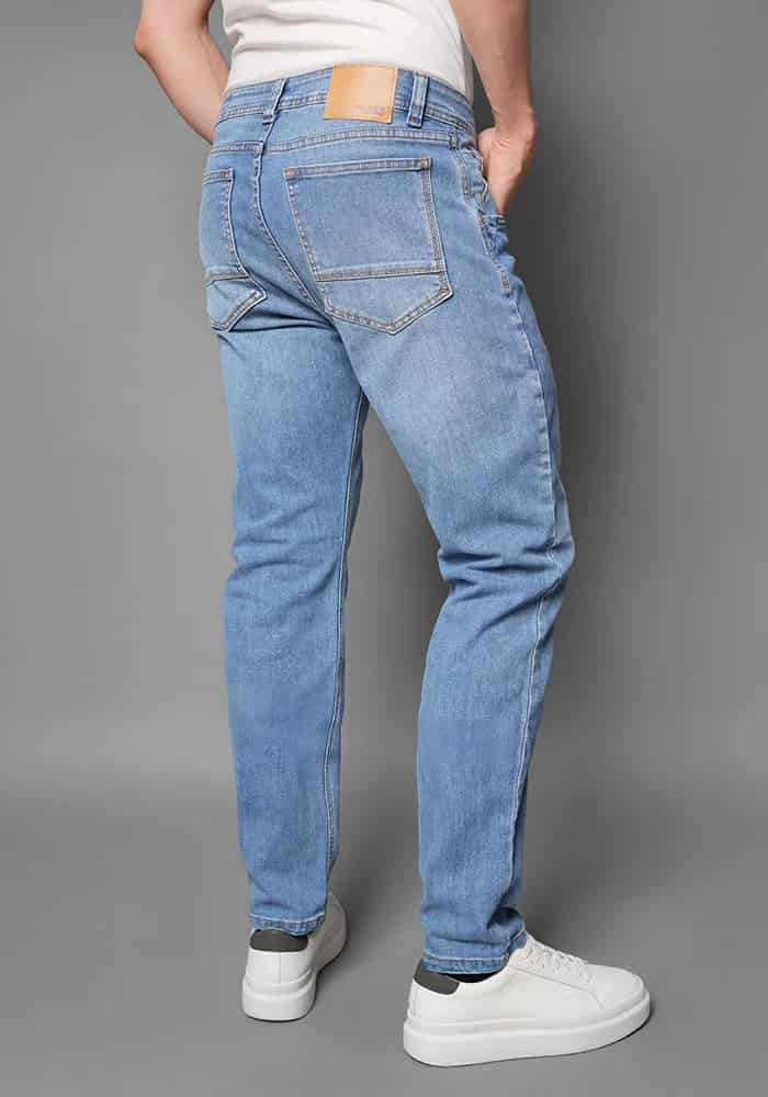 Jean para Hombre Trend Color Azul Claro - miniatura 3