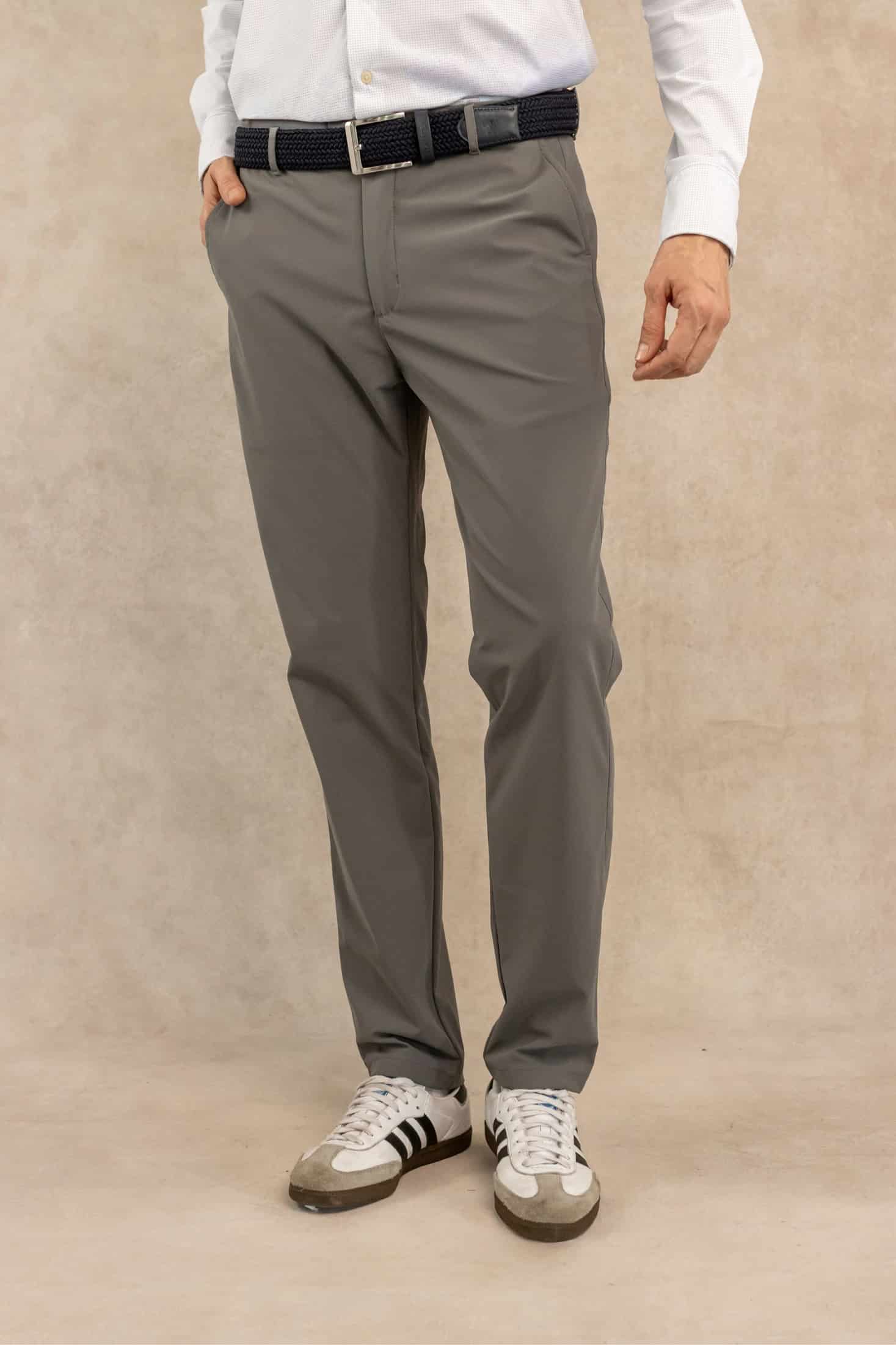 Pantalon Performance Antimanchas Gris Claro - miniatura 2