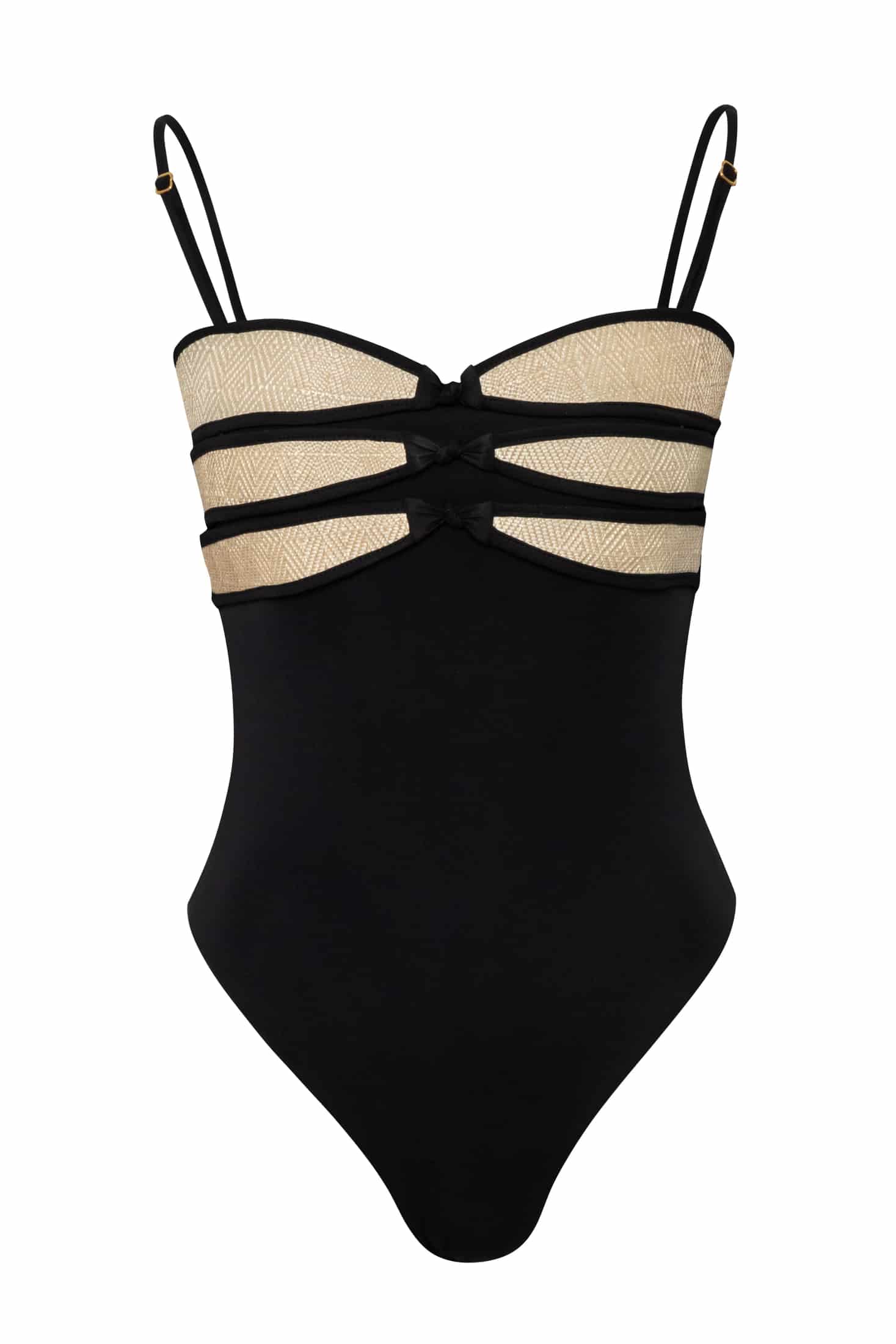 YASMIN ONE PIECE / Negro - miniatura 1