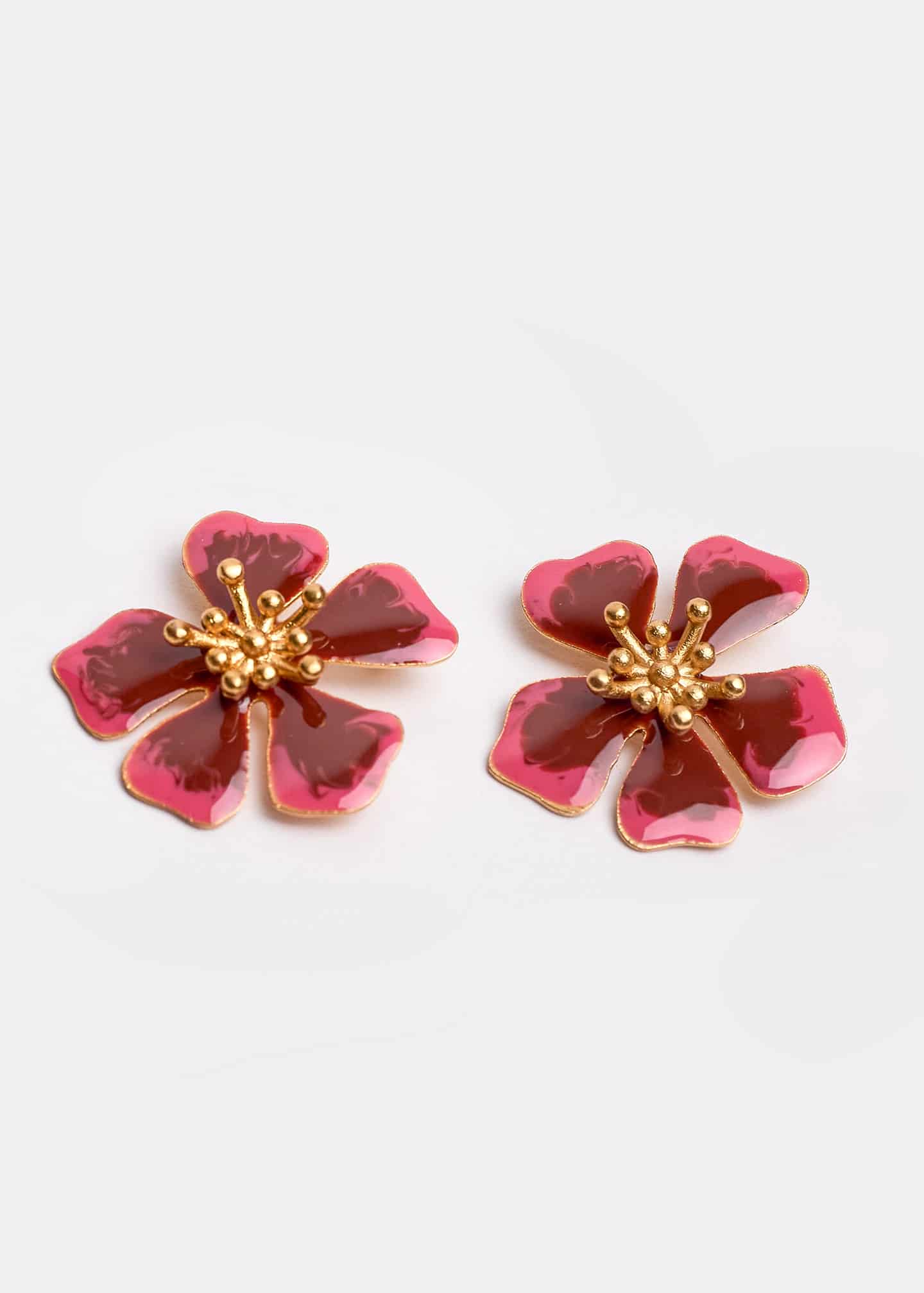 Aretes Aurora Midi Terracota Swirl - miniatura 1