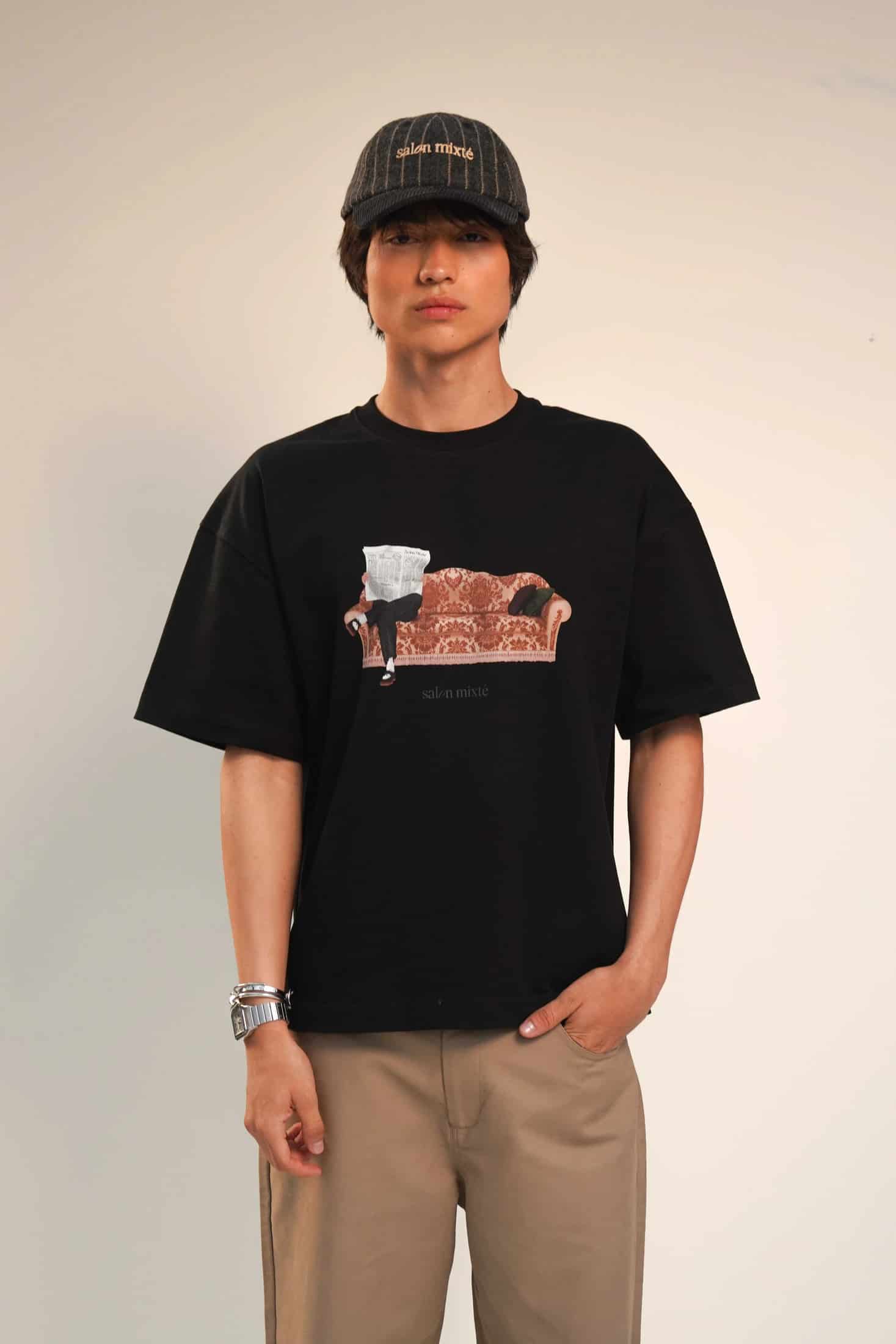 Camiseta Negra El Sofa - miniatura 3