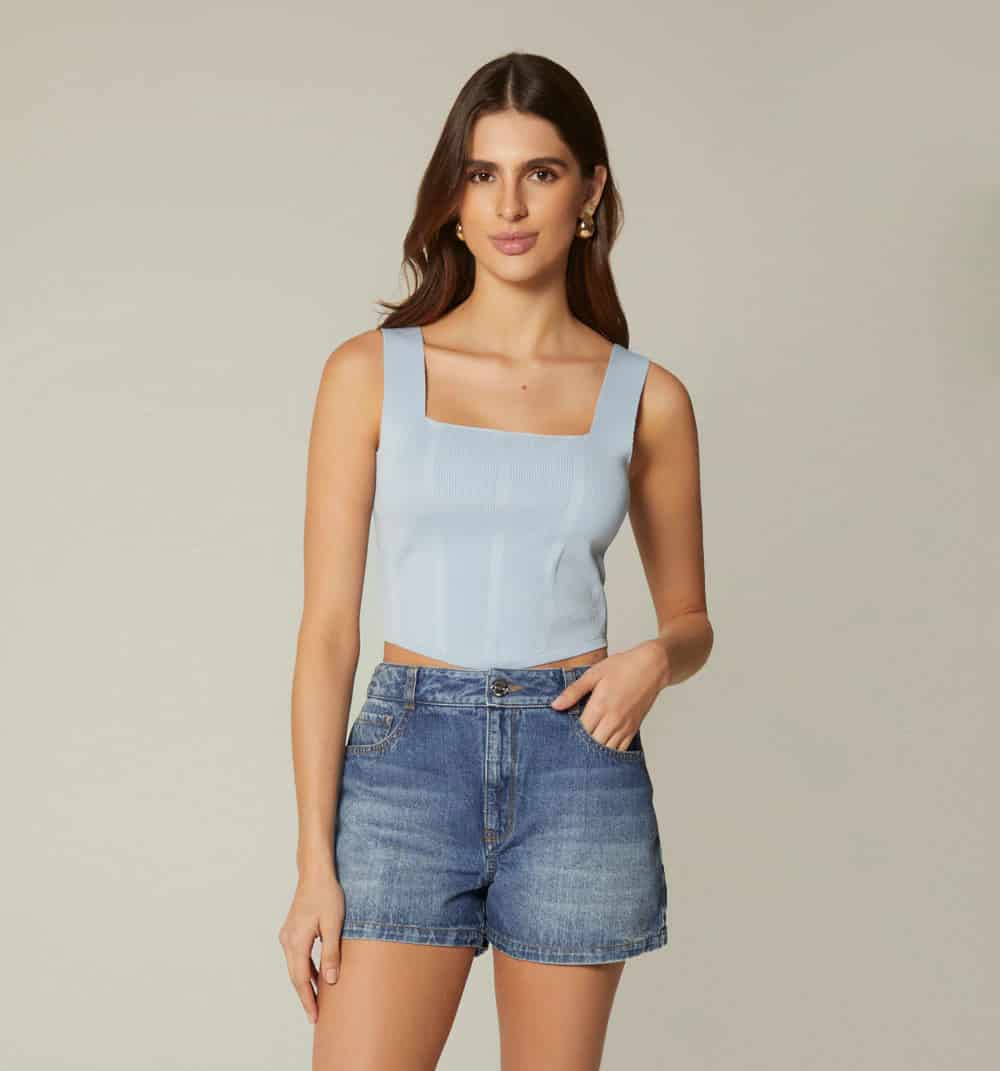 Blusa tiras basica - miniatura 6