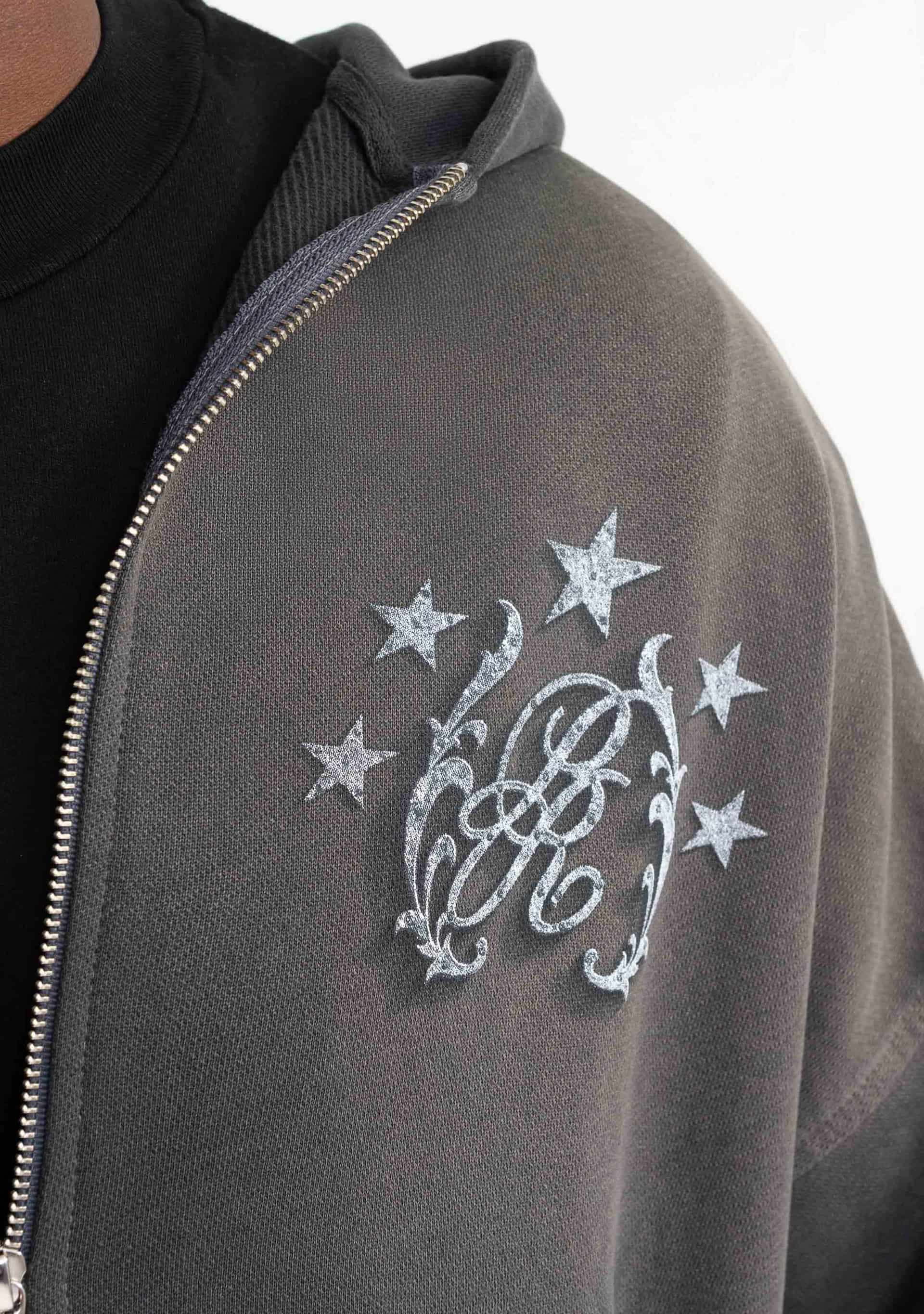 Rustic zipper hoodie - miniatura 8