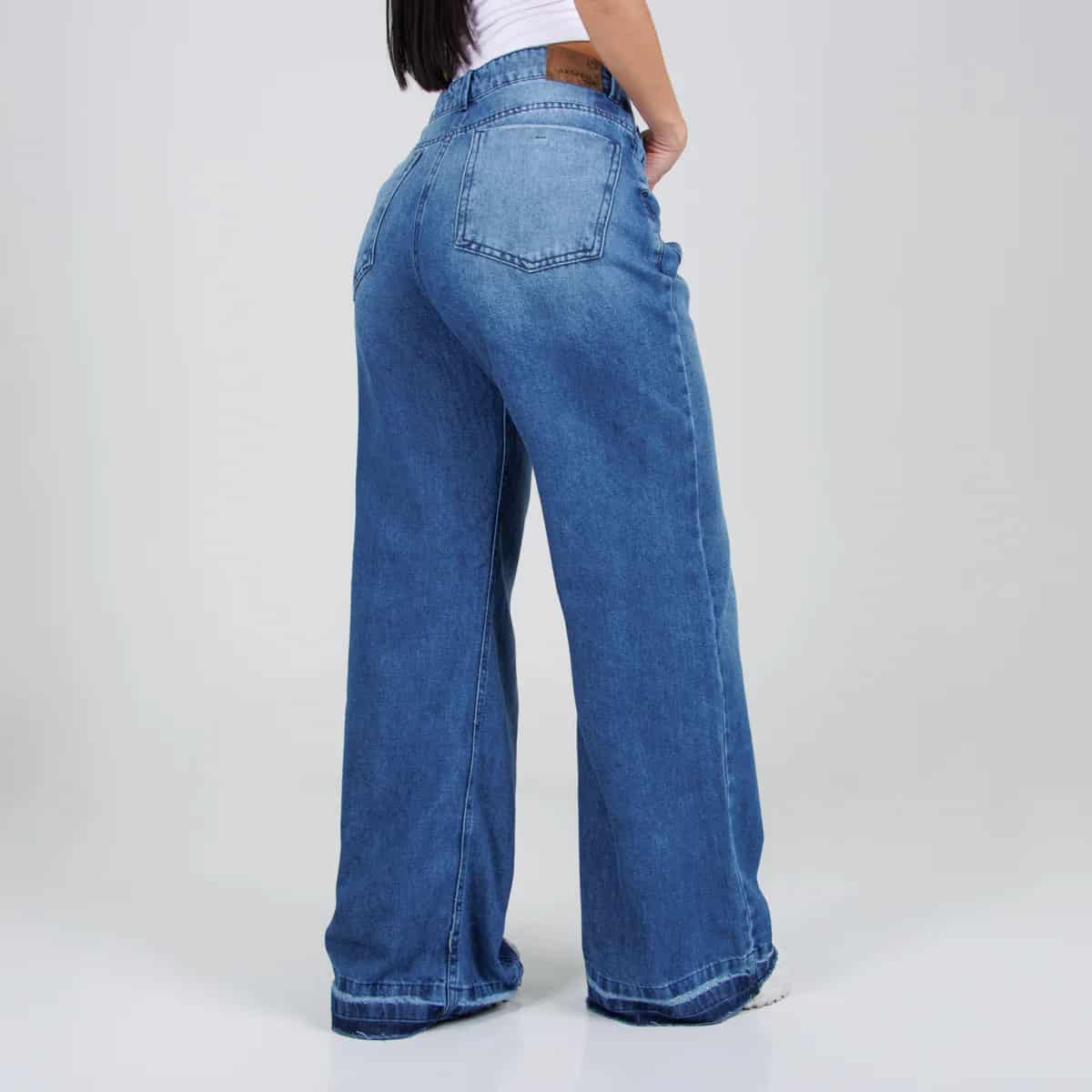 Jean Axspen Wide Leg Ax-2747 RIIGIDO - miniatura 7