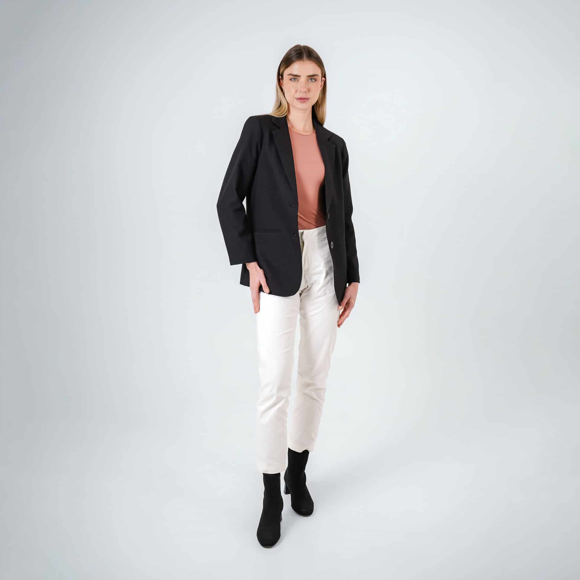Pantalon Tiro Alto Bota Recta - miniatura 2