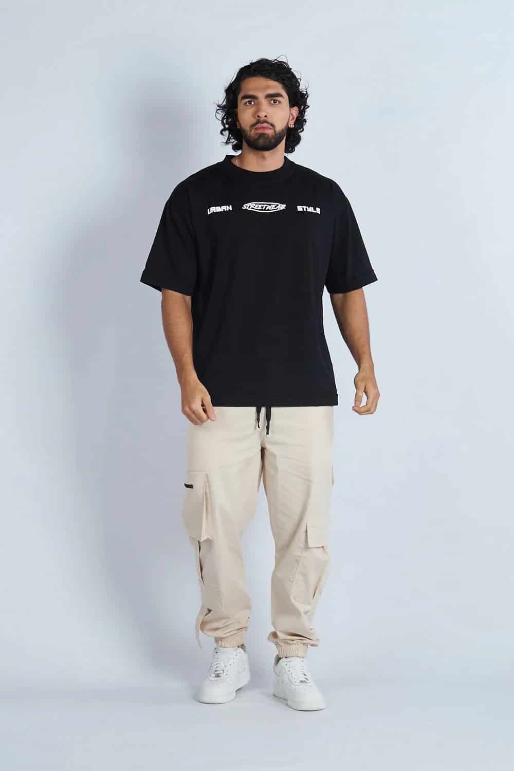 Camiseta oversize estampada Negro | DROP 03 | - miniatura 5