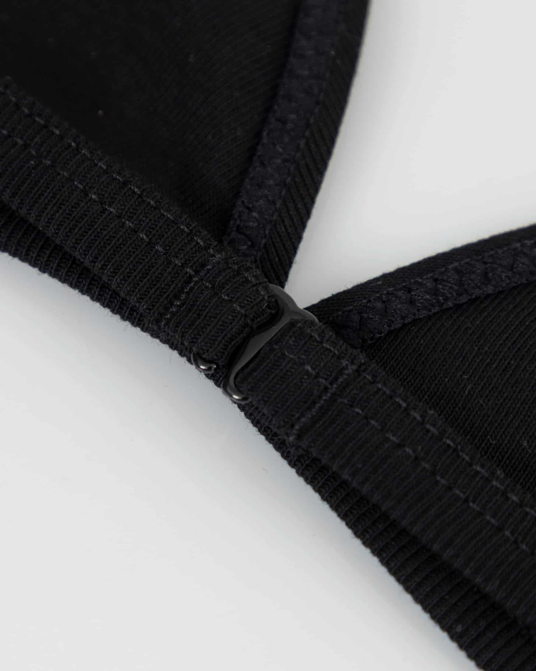 Line Undergold Studio Triangle Bralette Top Black - miniatura 6