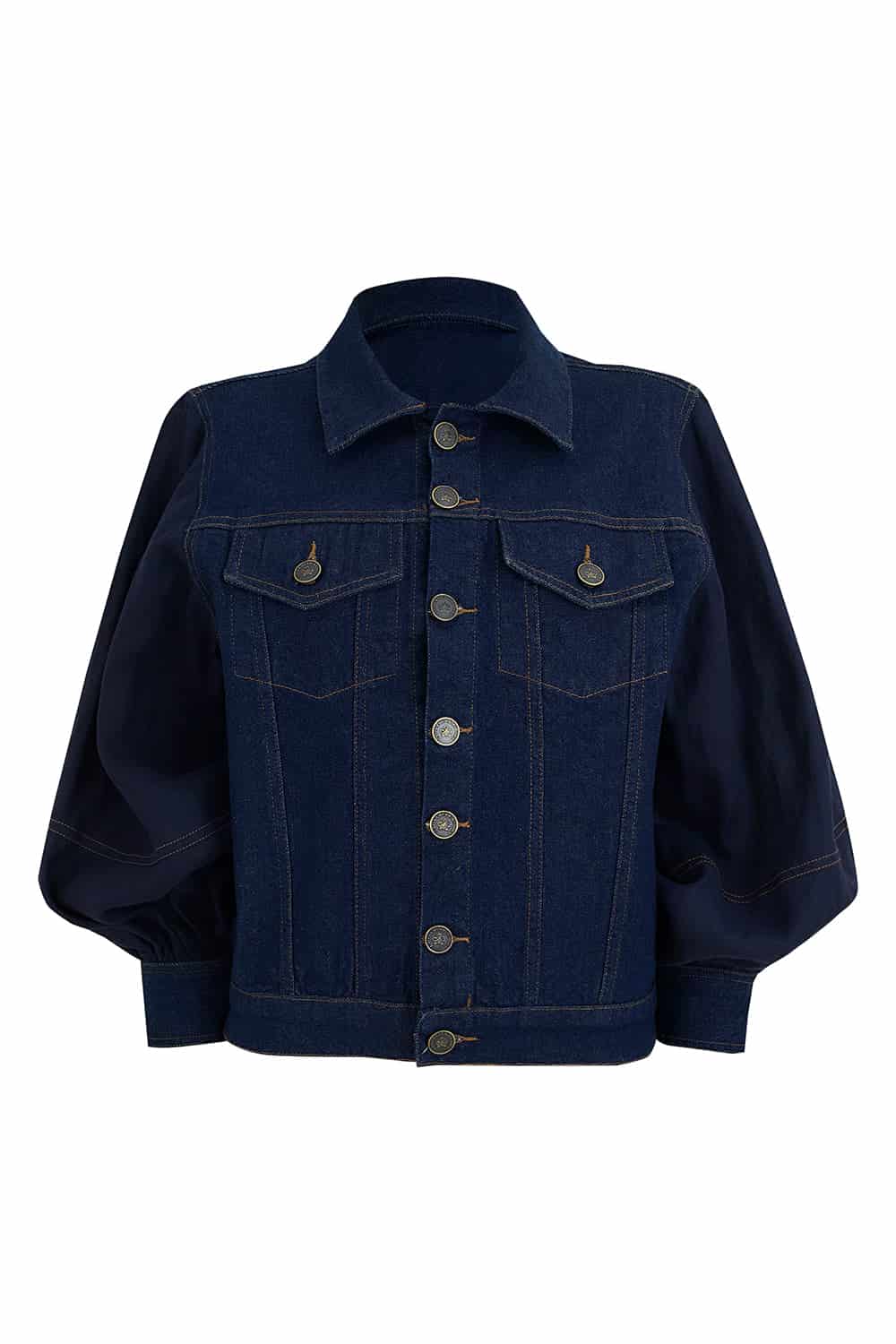 Chaqueta cattleya denim azul - miniatura 2