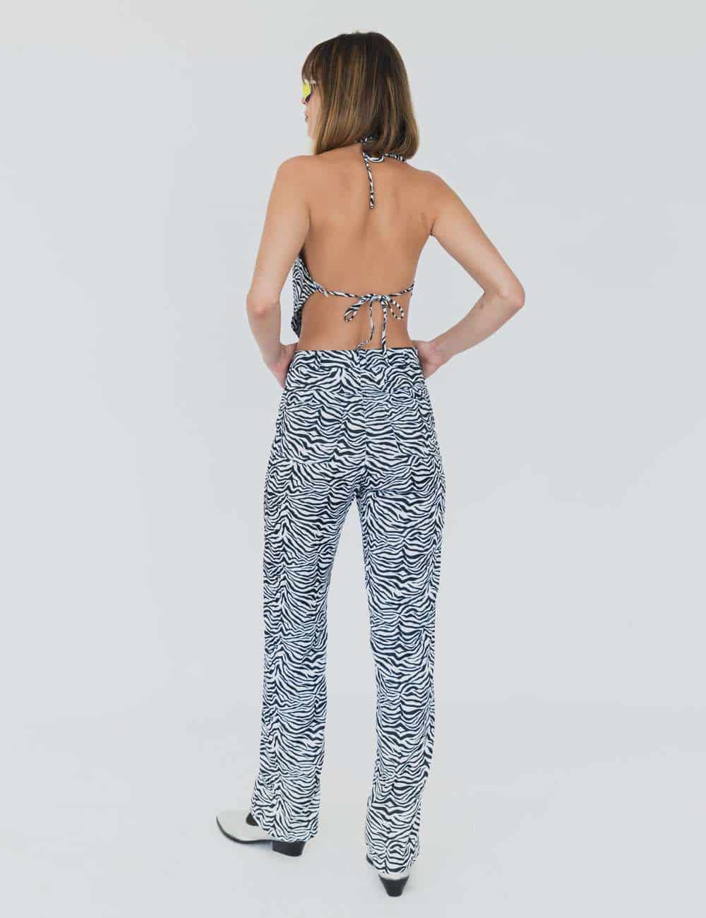 Howdy Top In Zebra - miniatura 3