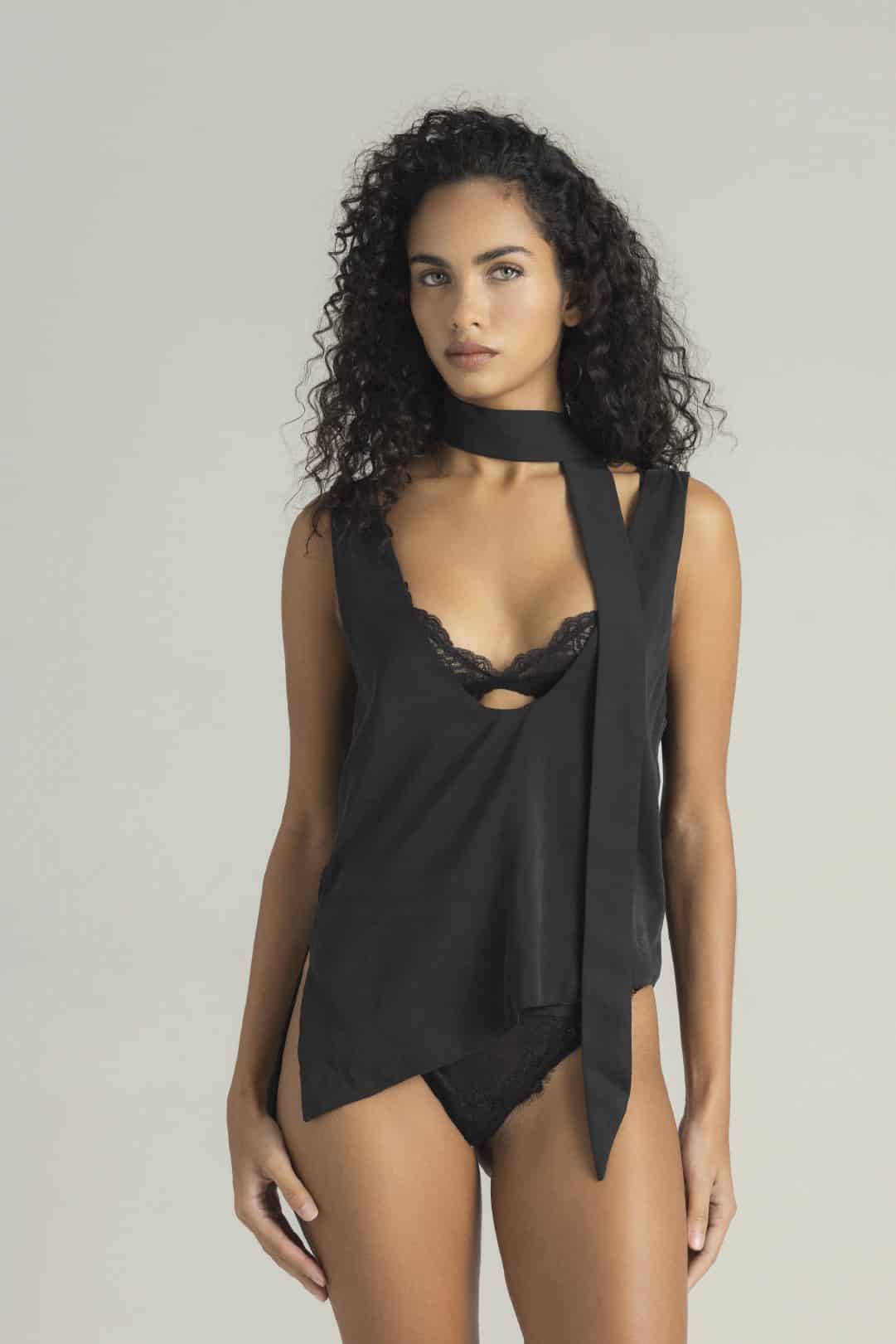 BLUSA AITONA NEGRO - miniatura 3