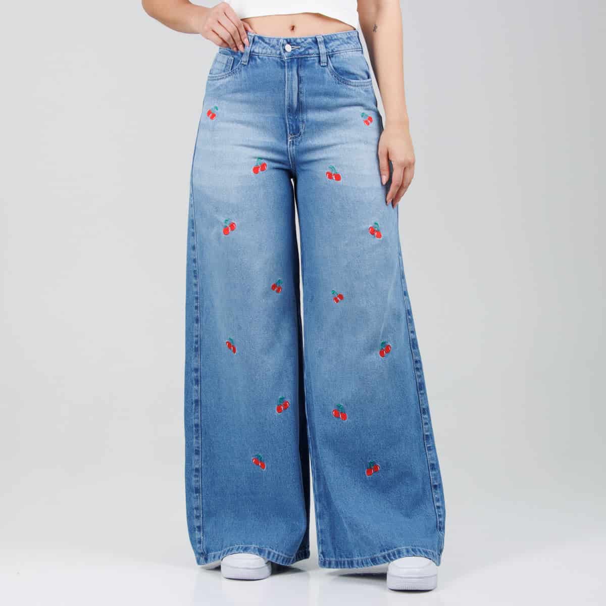 Jean Axspen Super Wide Leg  Ax-2896 - miniatura 1