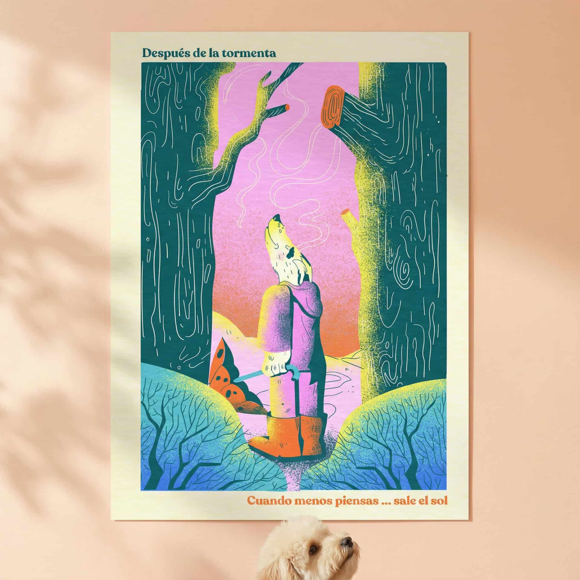 🌤️🖼 Póster Sale el Sol - miniatura 2