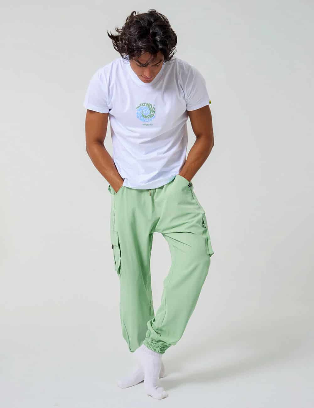 Camiseta Regular Fit Eco blanco Hombre - miniatura 9
