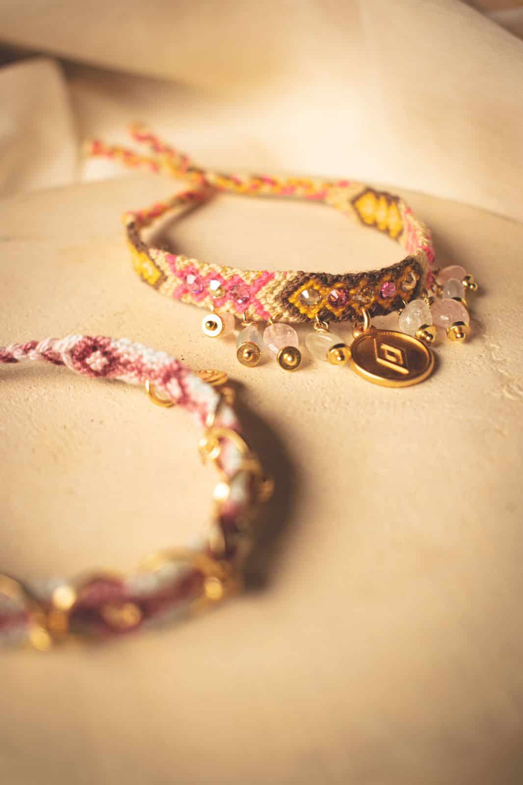 Free Spirit Bracelet with Rings - Vinotinto - miniatura 10
