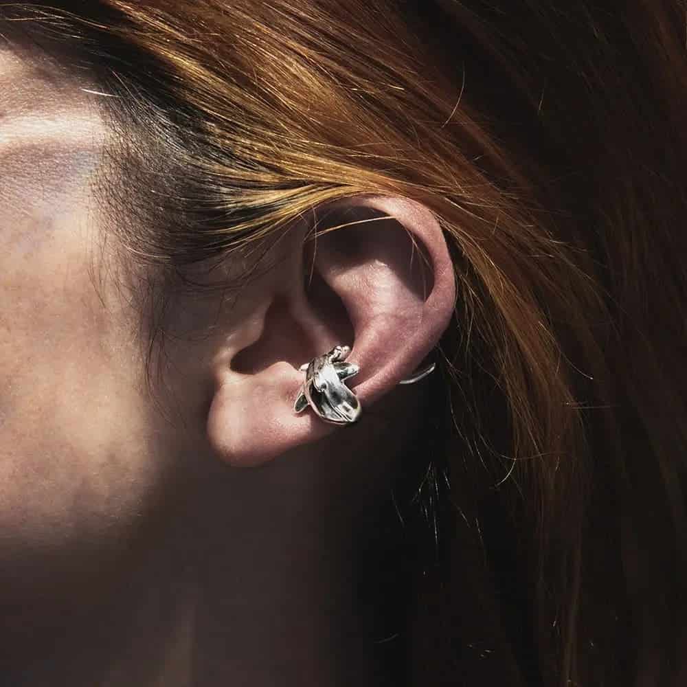 Earcuff Tiburón martillo - miniatura 4
