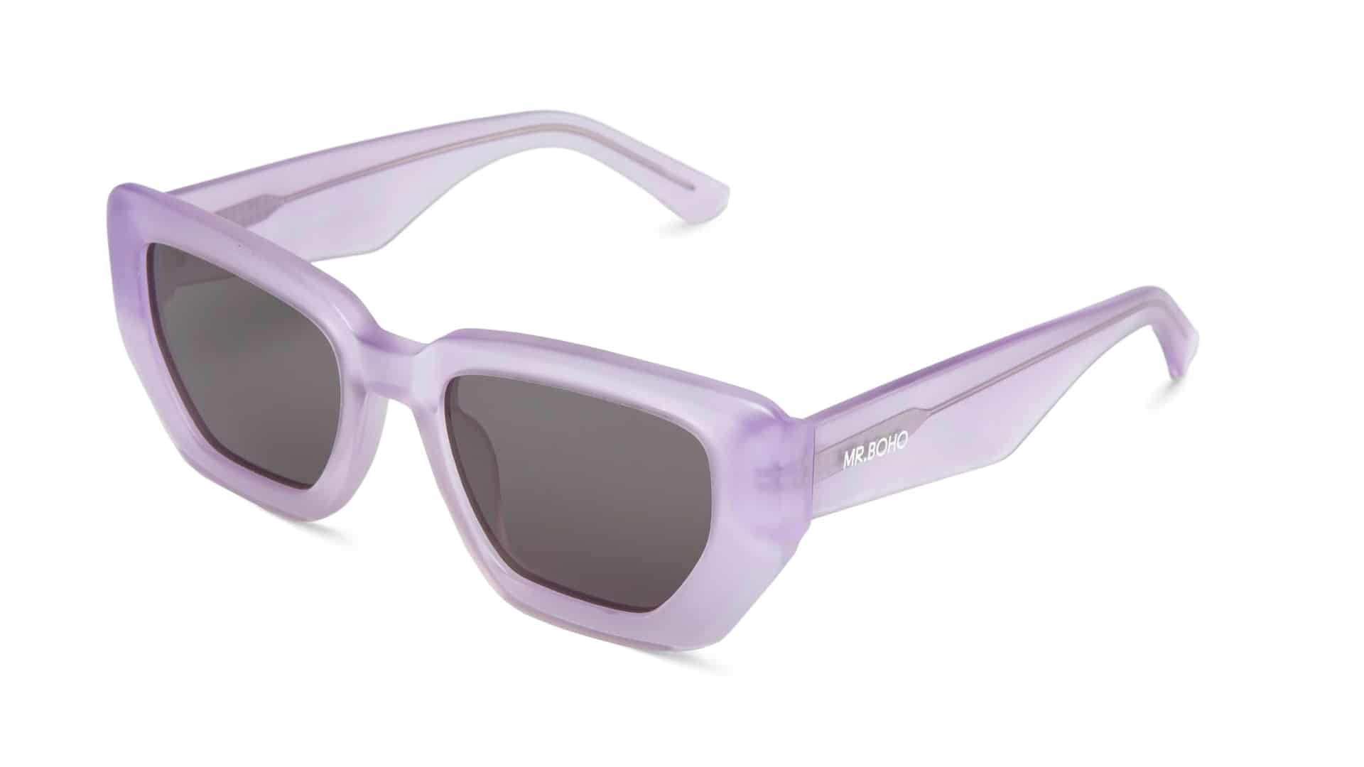 MATTE VIOLET MADALENA WITH CLASSICAL LENSES - miniatura 2