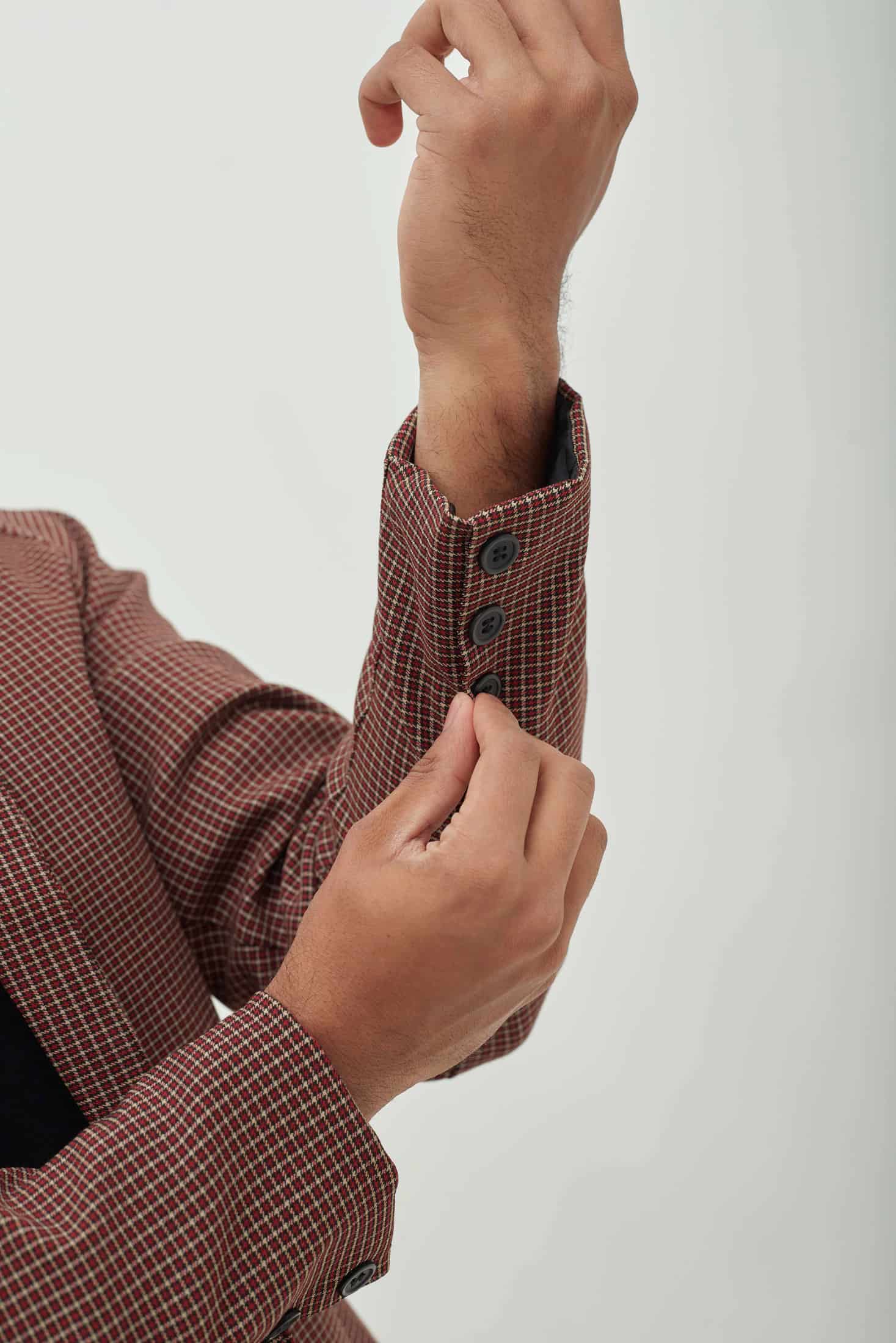 Traje Clásico Essential Vinotinto - miniatura 2