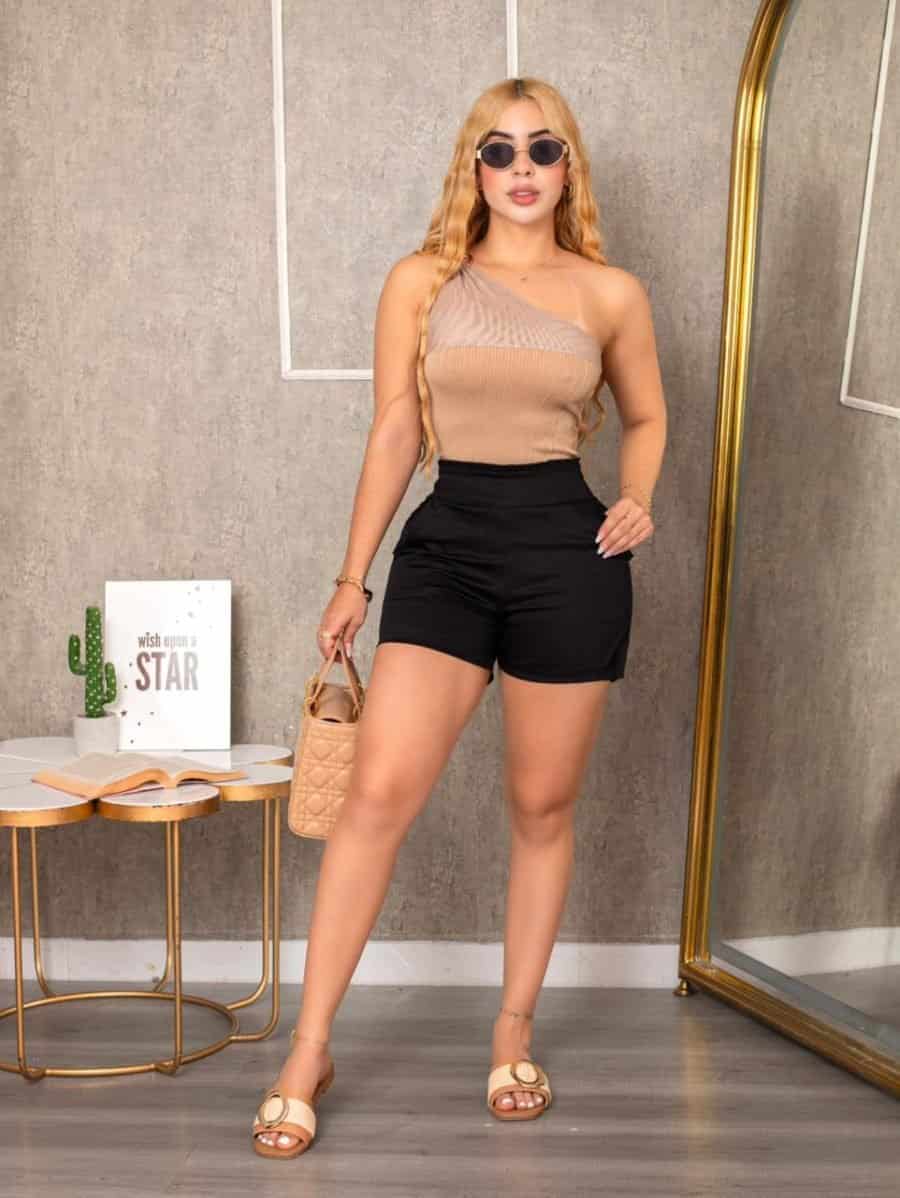 Short Zafira (negro ) - miniatura 1