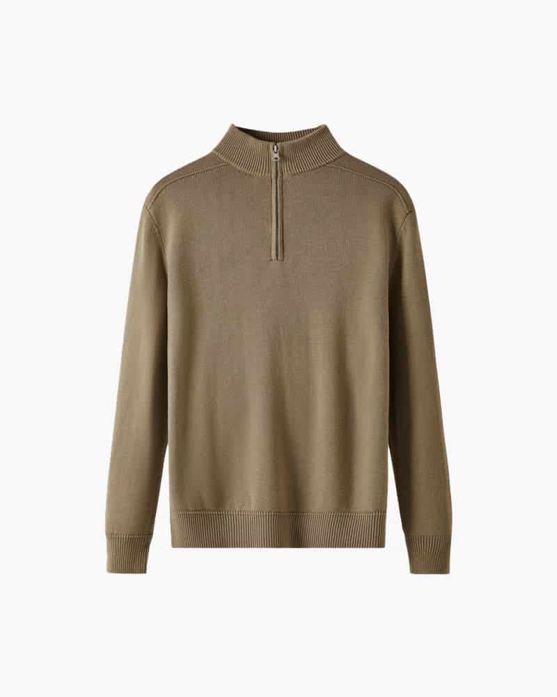 100% Merino Wool Zip Up - miniatura 4